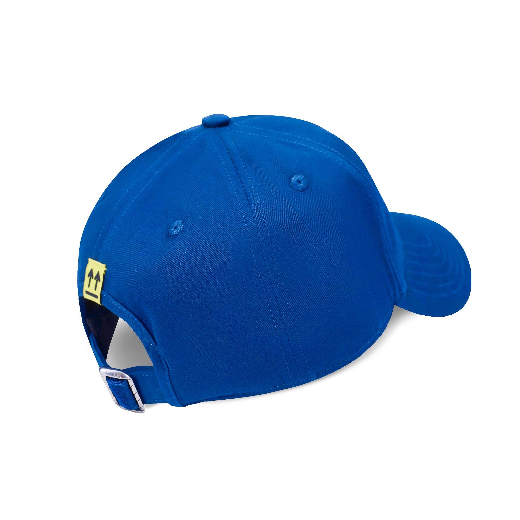 L/AB c/o Off-White Clamp Arrows Curved Brim Twill Hat - Royal - ROYAL