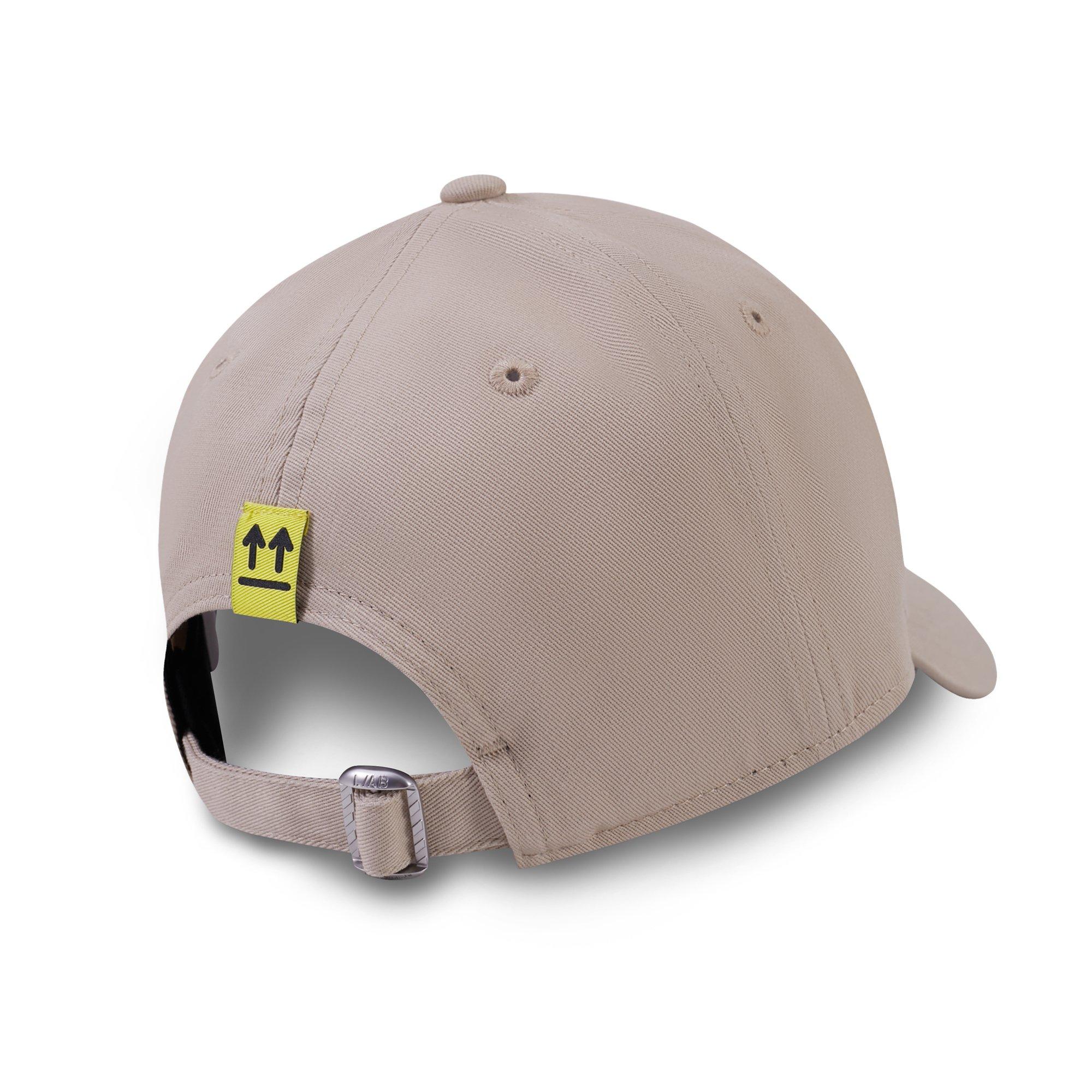 L/AB c/o Off-White Clamp Arrows Curved Brim Twill Hat - Cream - CREAM
