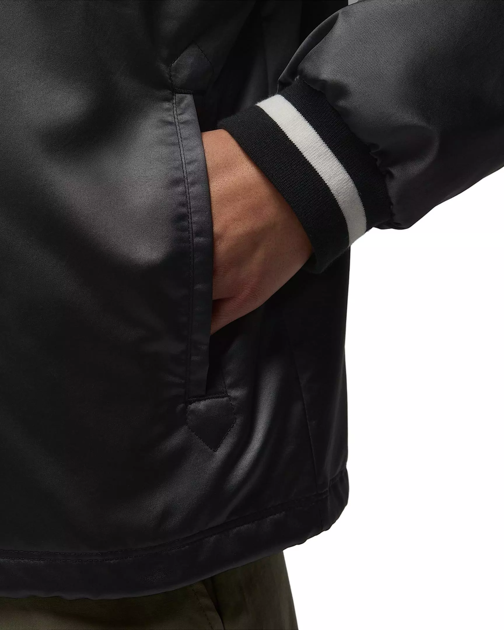 Jordan Women's Lightweight Coaches Jacket - BLACK