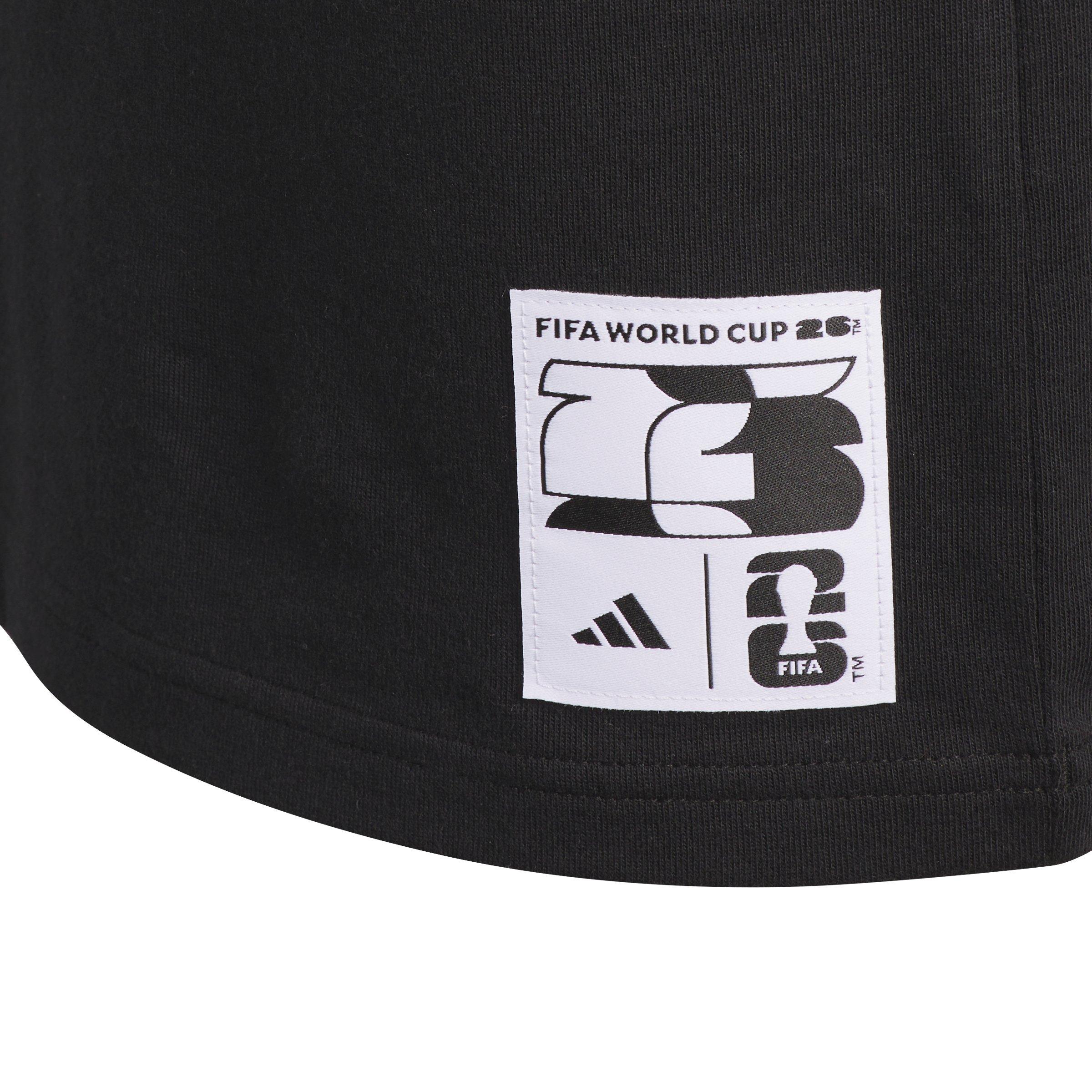 adidas FIFA World Cup 26 Host City Miami Big Kids' Black Graphic T-Shirt