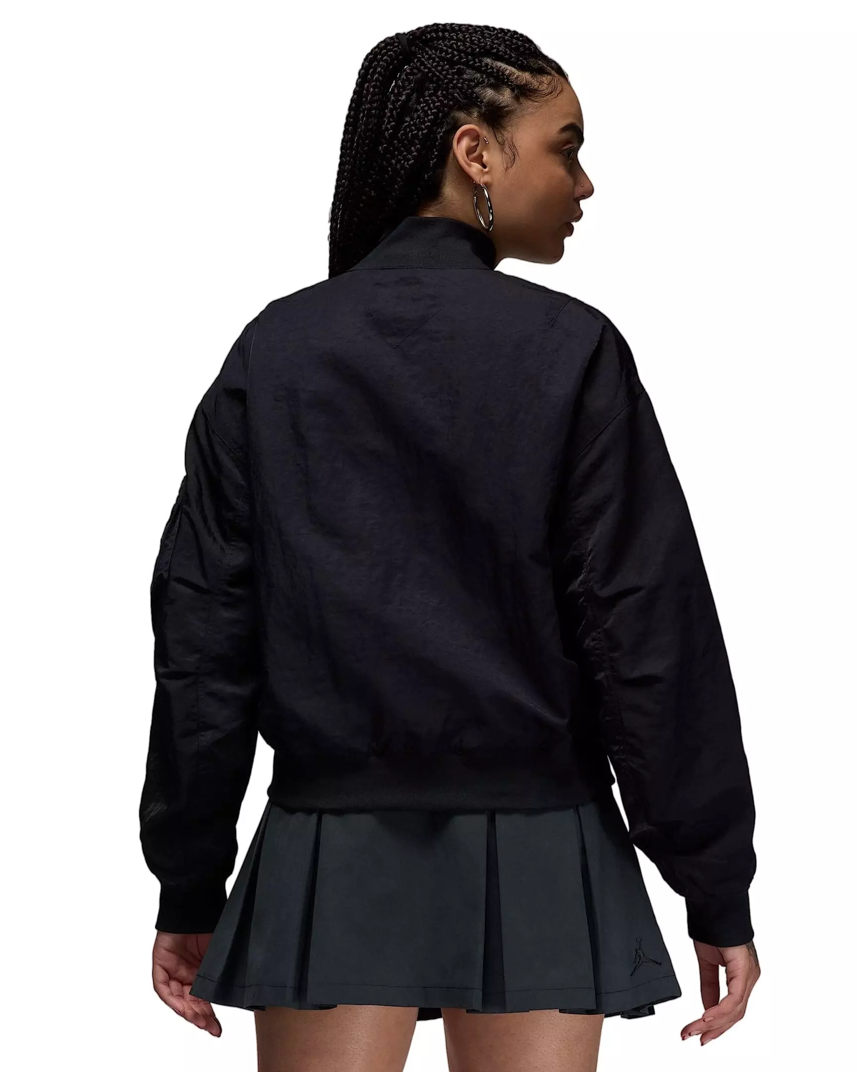 Jordan Women's Flight Renegade SSNL Jacket - Black - BLACK