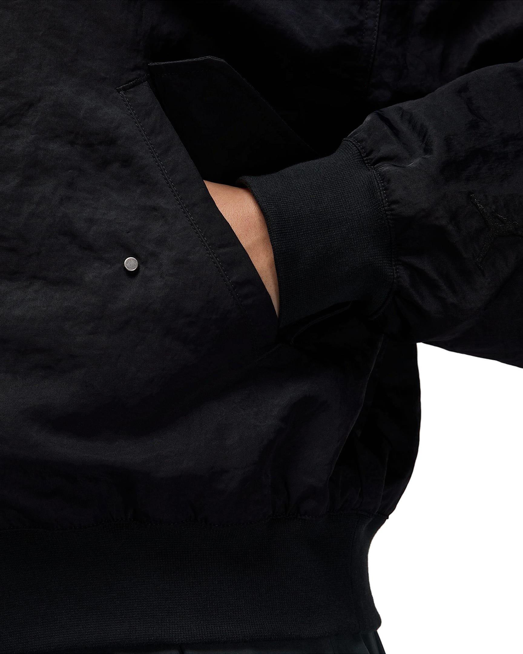 Jordan Women's Flight Renegade SSNL Jacket -Black - BLACK Thumbnail View 5