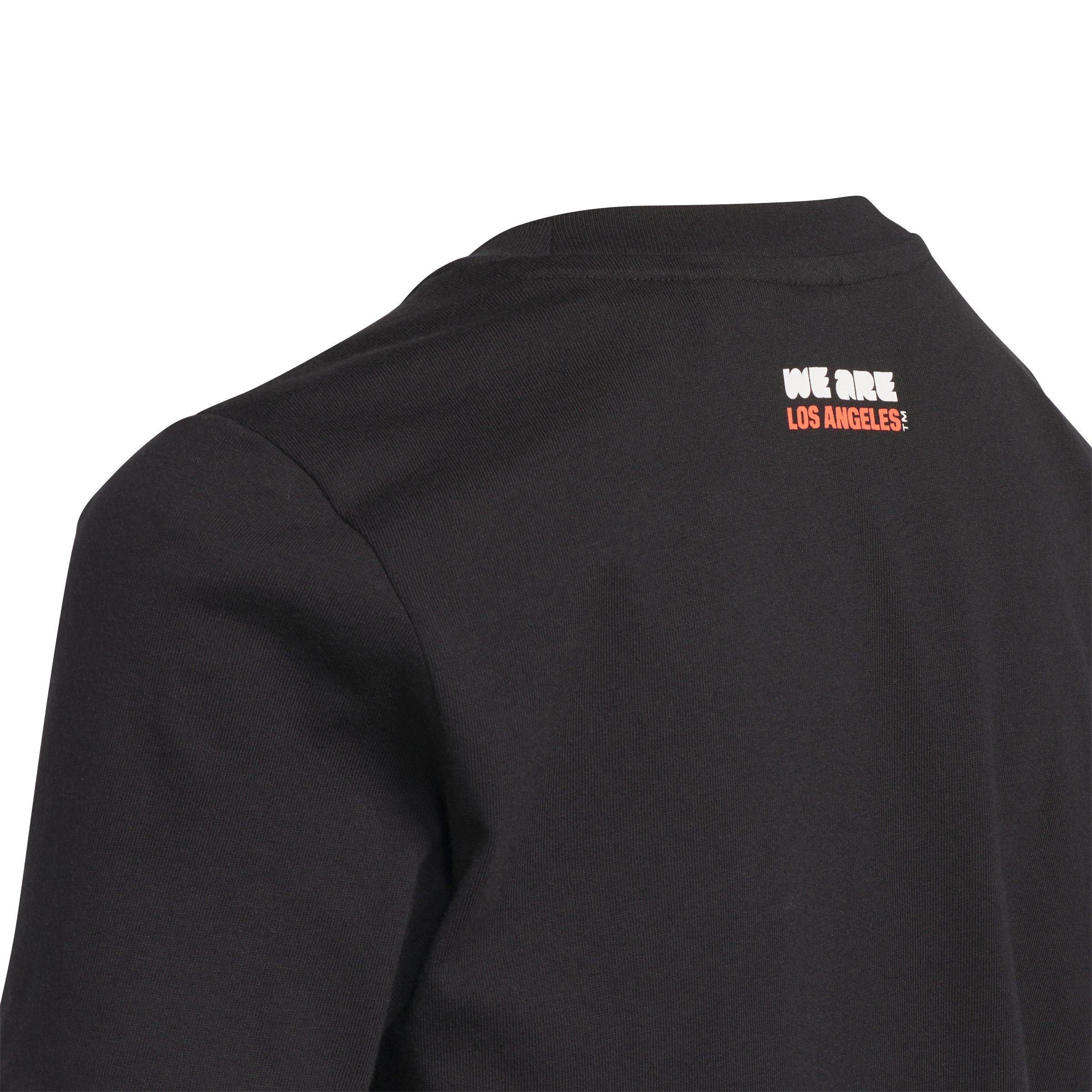 adidas FIFA World Cup 26 Host City Los Angeles Big Kids' Black Graphic T-Shirt