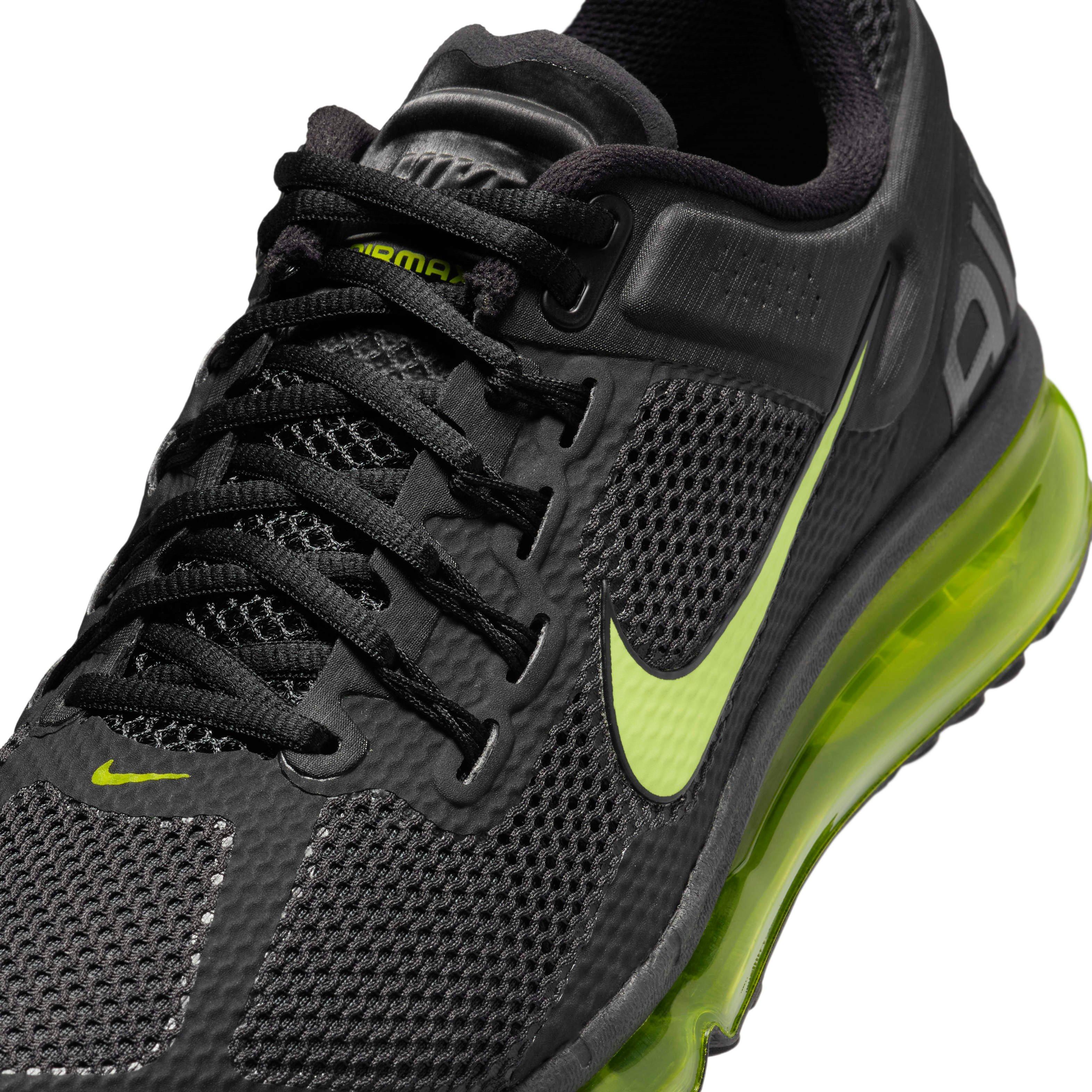 Nike Air Max 2013 "Black/Anthracite/Cyber" Men's Shoe - BLACK/ANTHRACITE/CYBER Thumbnail View 7