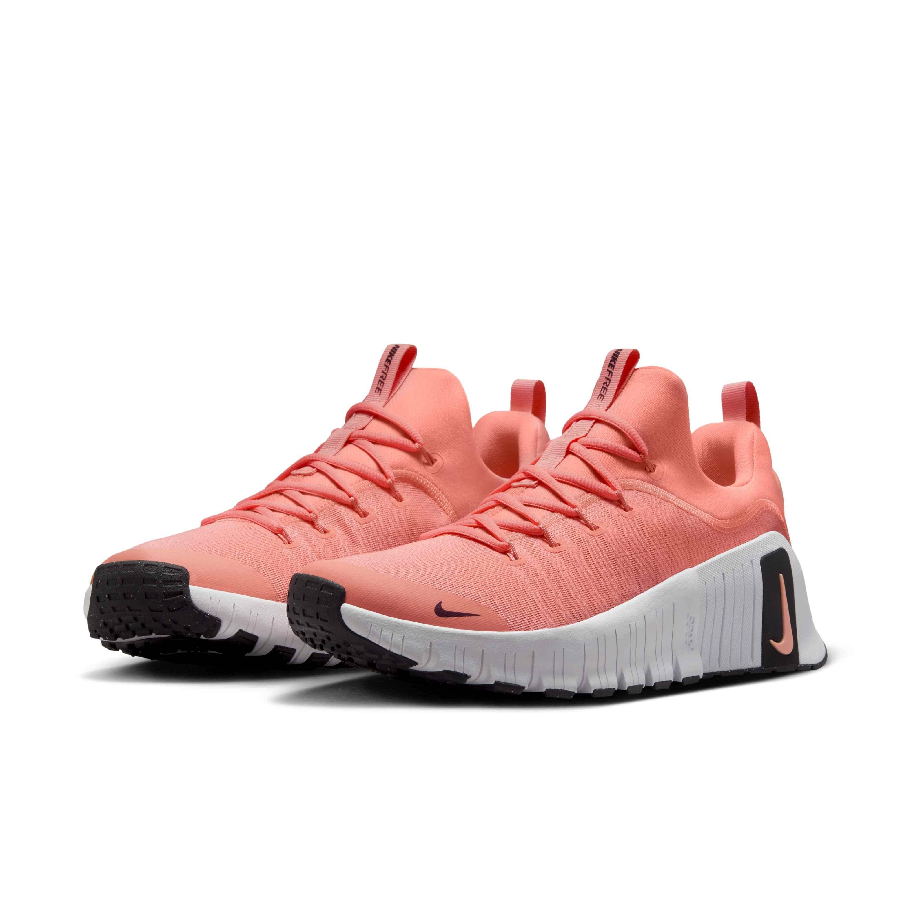 Nike Free Metcon 6 "Apricot Agate/White/Black" Men's Training Shoe - APRICOT/WHITE Thumbnail View 3