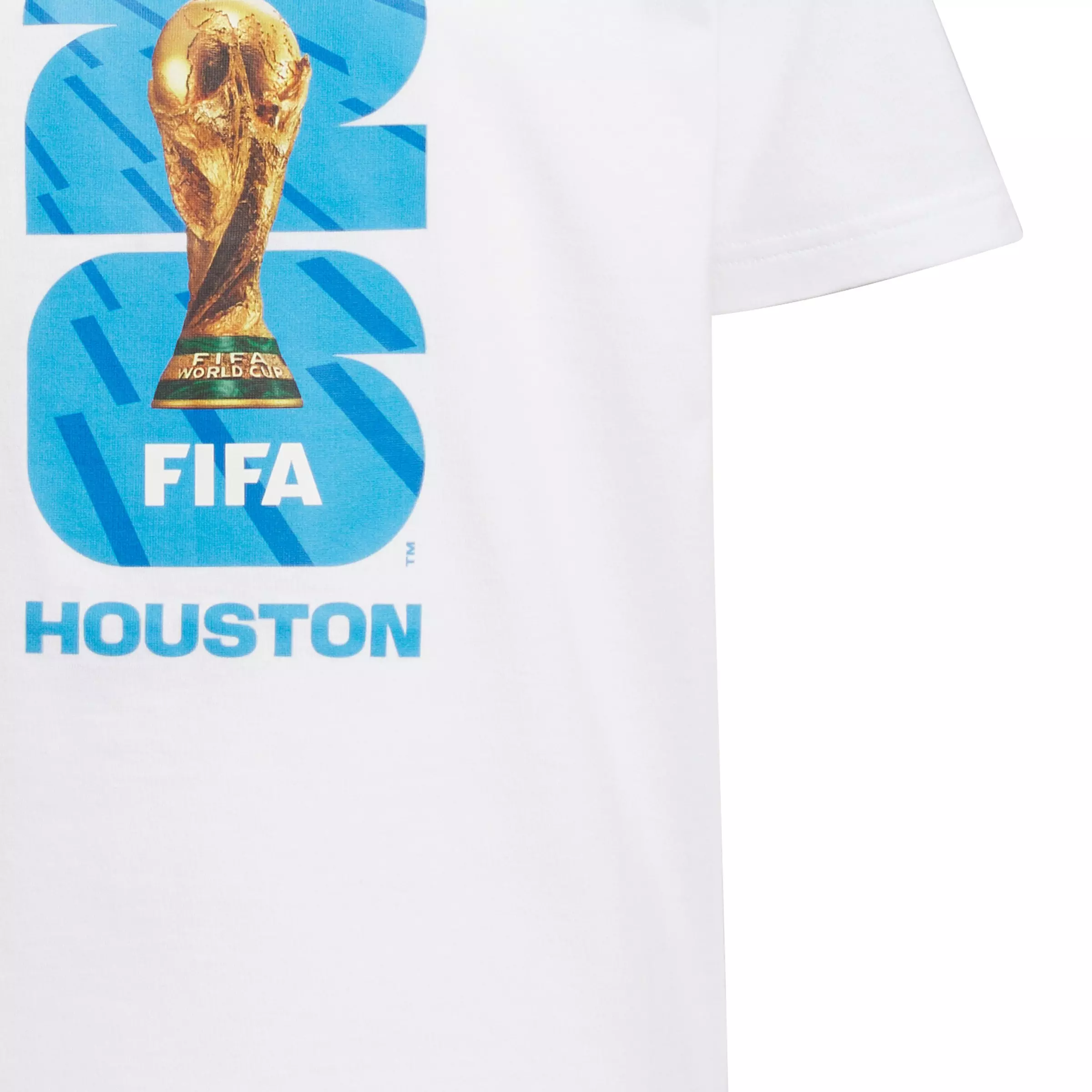 adidas Big Kids' FIFA World Cup 26 Host City Houston Graphic T-Shirt - White - WHITE