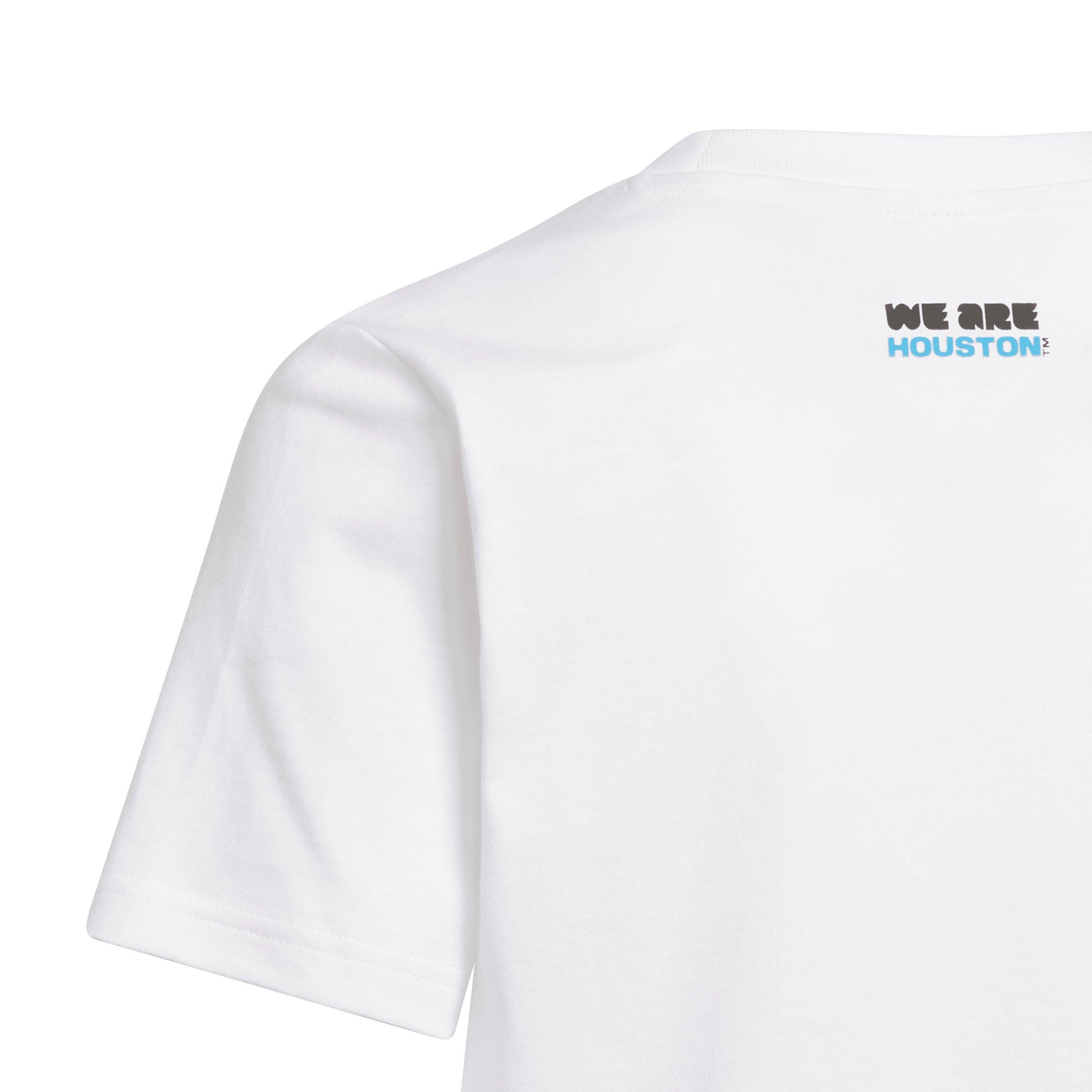 adidas FIFA World Cup 26 Host City Houston Big Kids' White Graphic T-Shirt