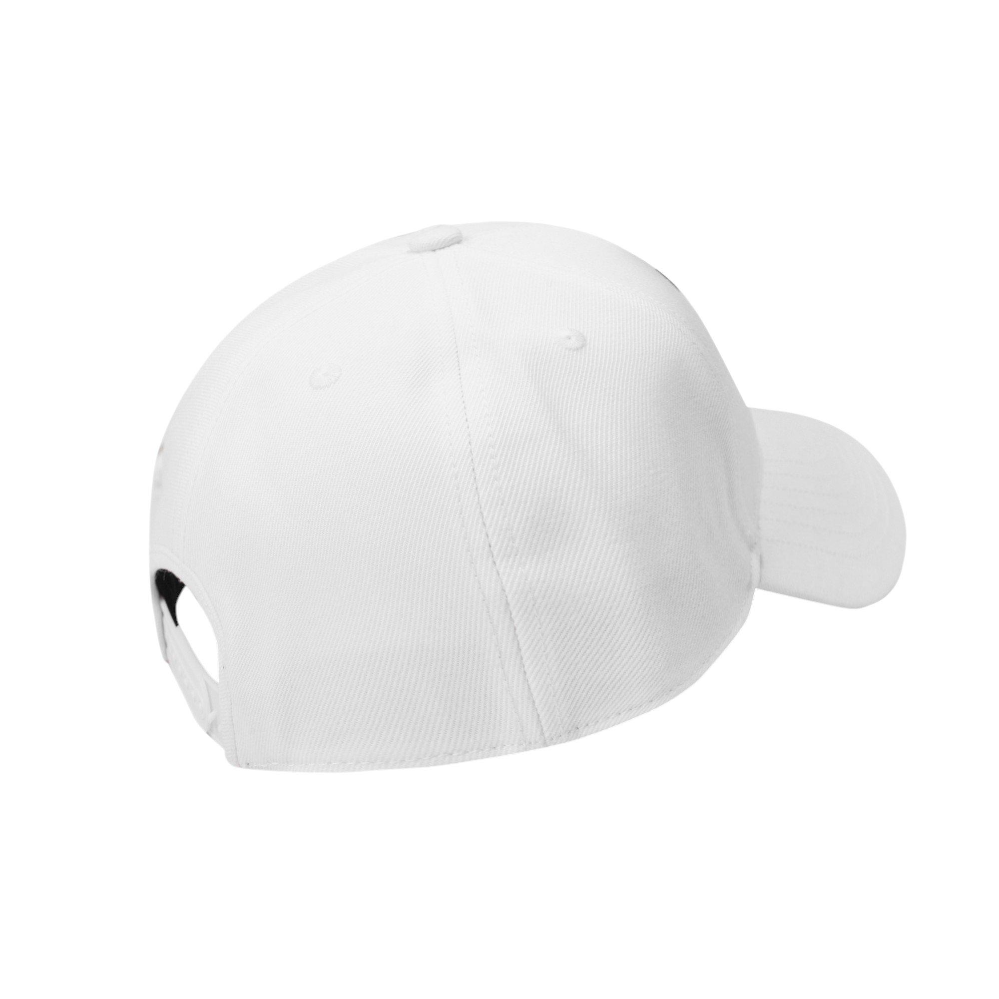 L/AB c/o Off-White Clamped Arrows Pinch Front Curved Brim Hat - White - WHITE