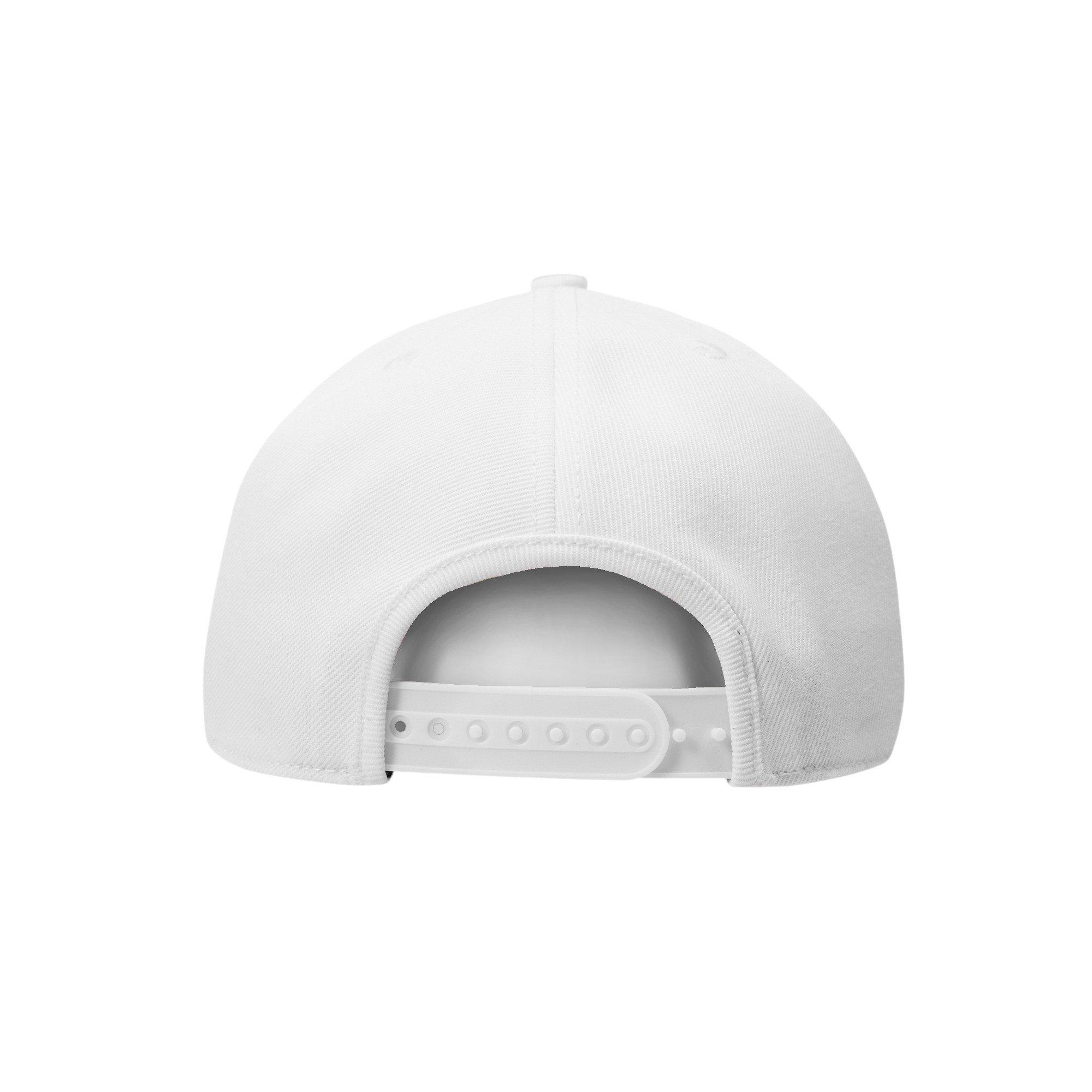 L/AB c/o Off-White Clamped Arrows Pinch Front Curved Brim Hat - White - WHITE