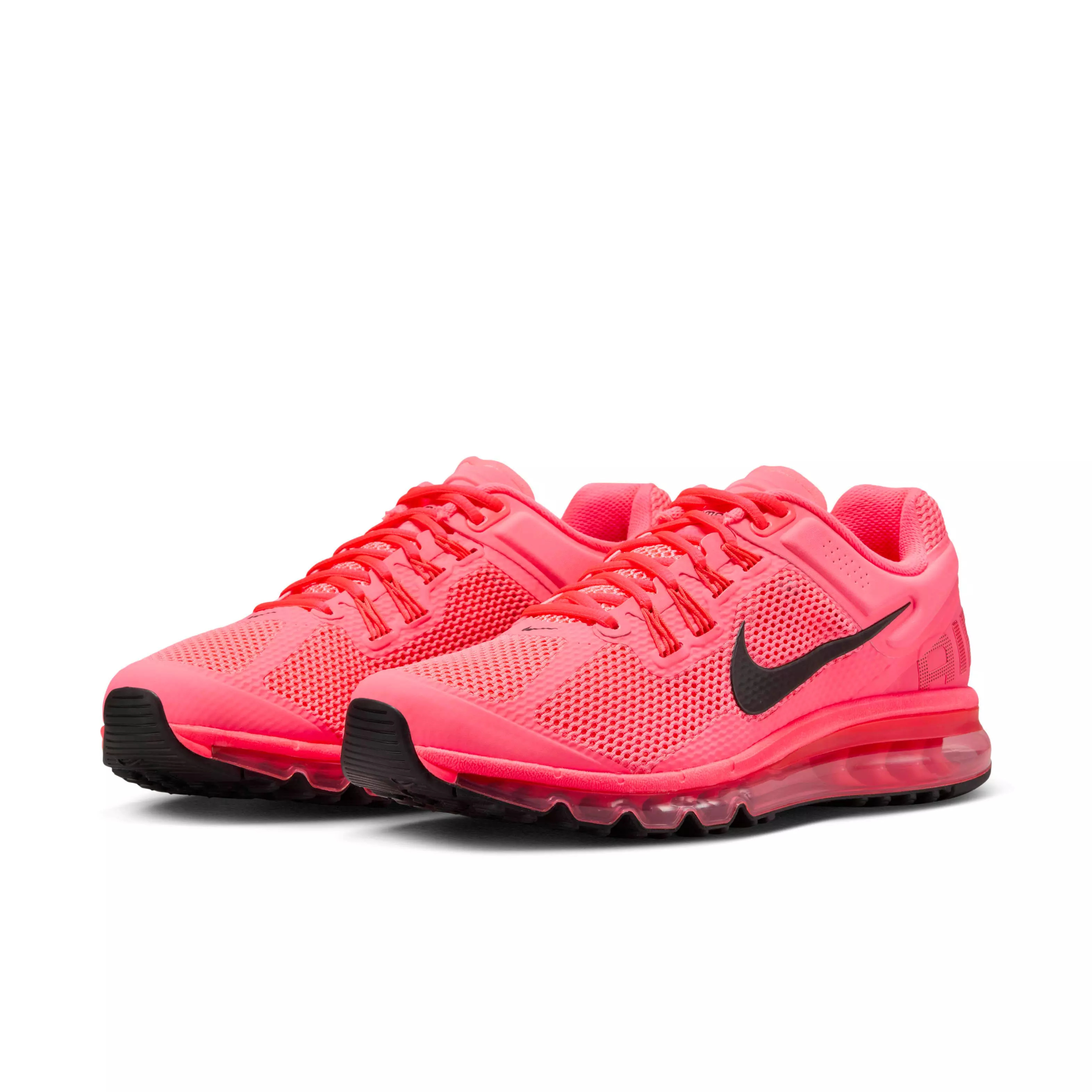 Nike Air Max 2013 "Hot Punch/Bright Crimson/Black" Men's Shoe - PUNCH/CRIMSON/BLACK