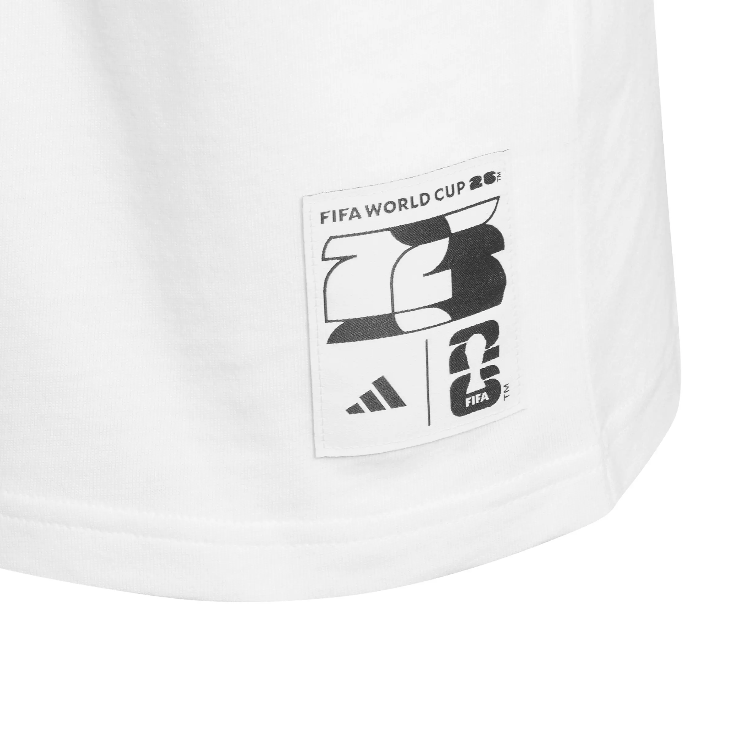 adidas Big Kids' FIFA World Cup 26 Host City Dallas Graphic T-Shirt - White - WHITE