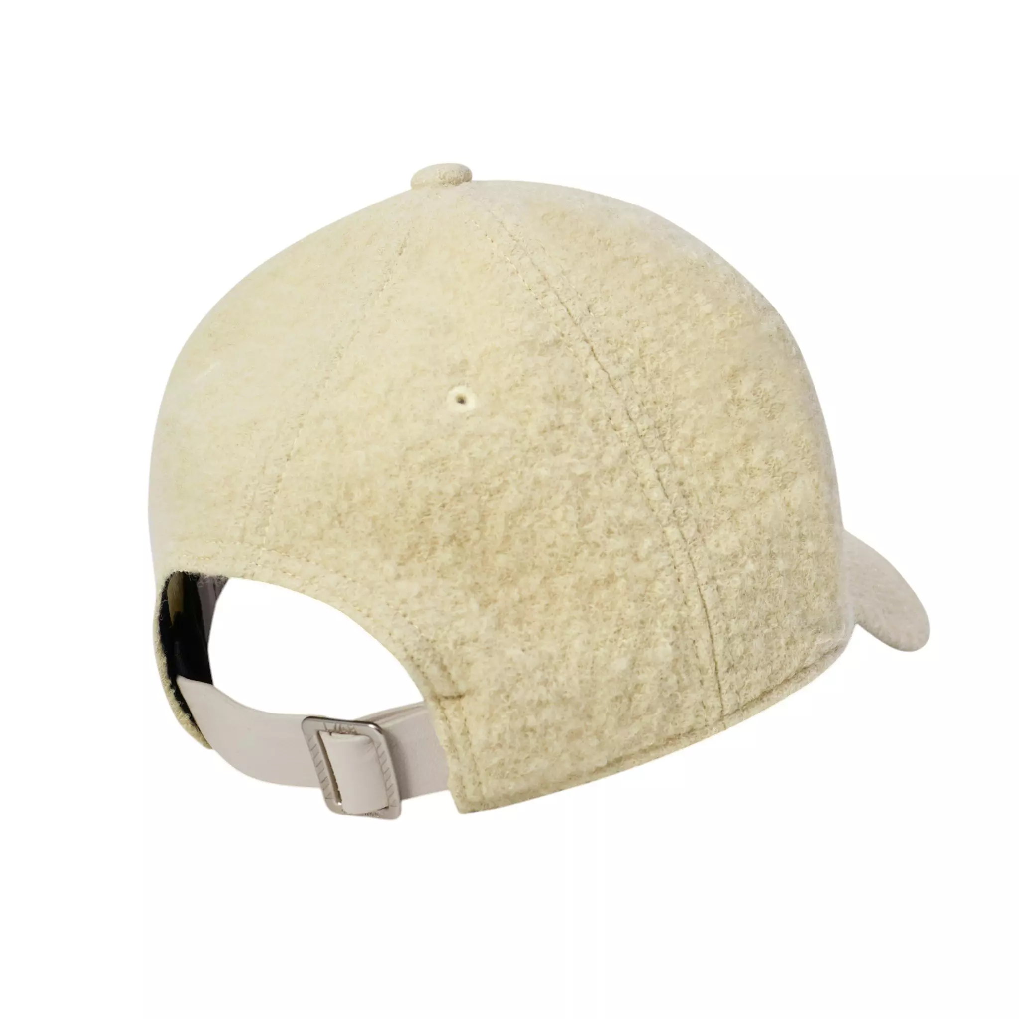 L/AB c/o Off-White Embroidered Curved Brim Sherpa Hat - Yellow - YELLOW