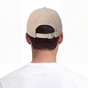 L/AB c/o Off-White Embroidered Curved Brim Sherpa Hat - Cream - CREAM