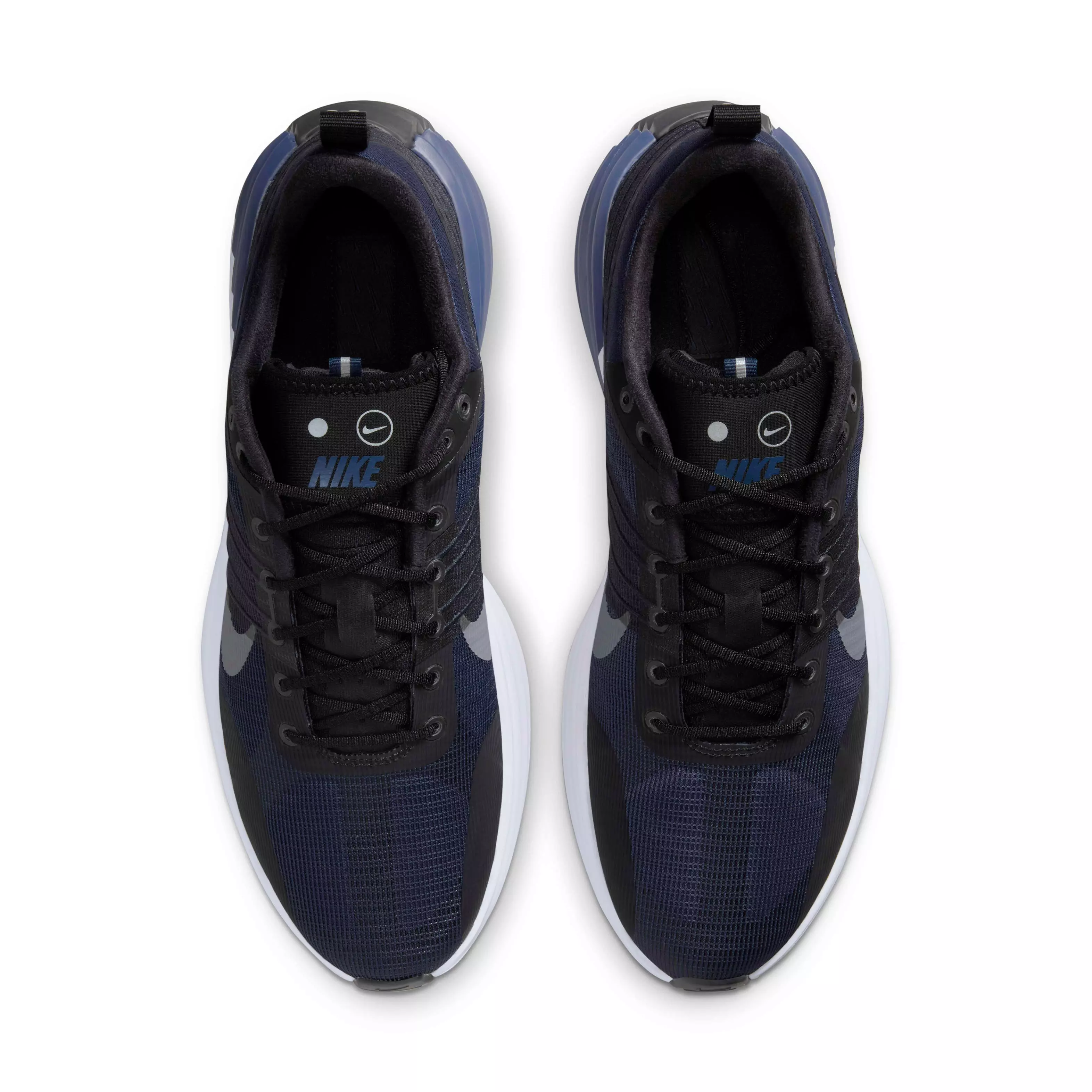 Nike Lunar Roam "Black/Midnight Navy/White/Reflect Silver" Men's Shoe - BLACK/NAVY/WHITE/SILVER