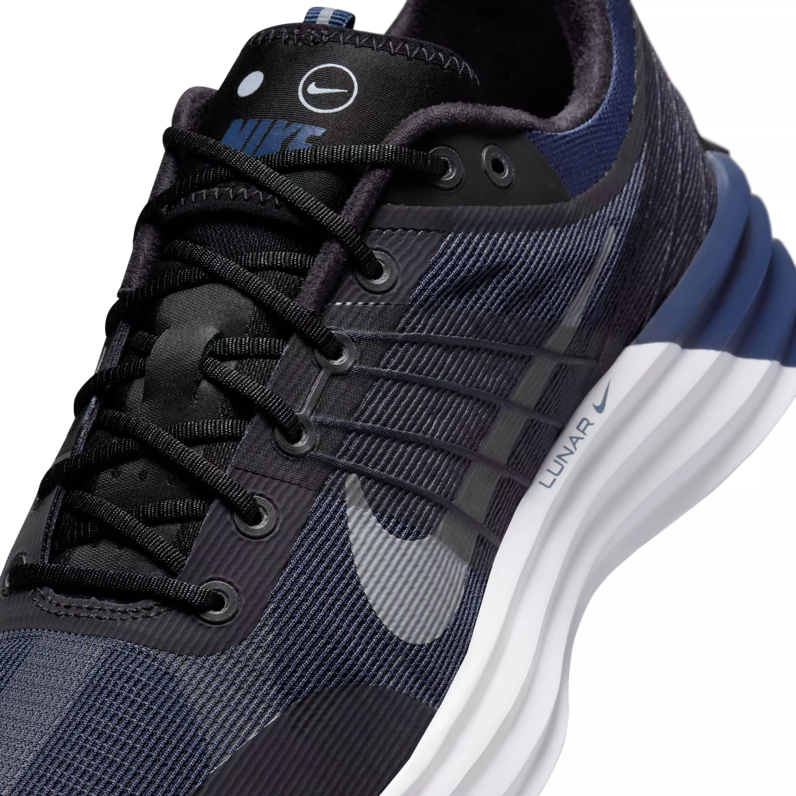 Nike Lunar Roam "Black/Midnight Navy/White/Reflect Silver" Men's Shoe - BLACK/NAVY/WHITE/SILVER