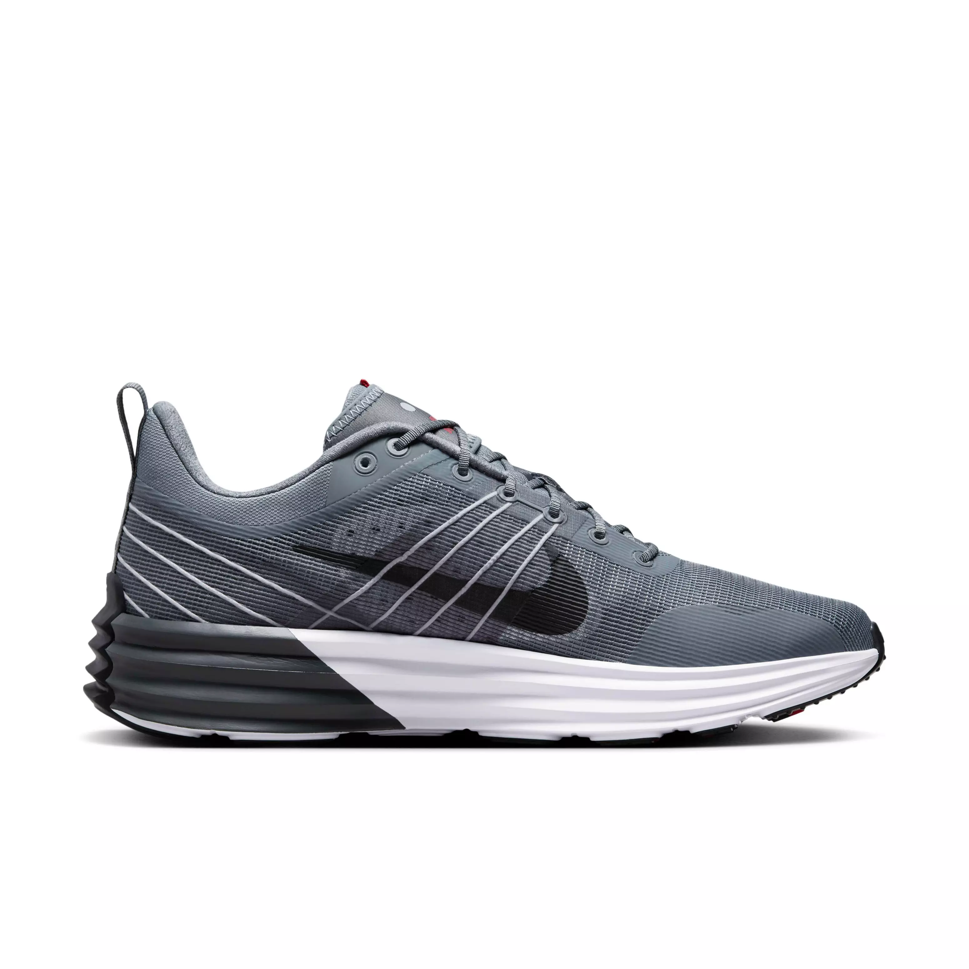 Nike Lunar Roam "Cool Grey/Wolf Grey/University Red/Anthracite" Men's Shoe - GREY/GREY/RED/ANTHRACITE