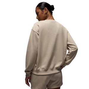 Jordan Women's Brooklyn French Terry Fleece Crew-Neck Sweatshirt