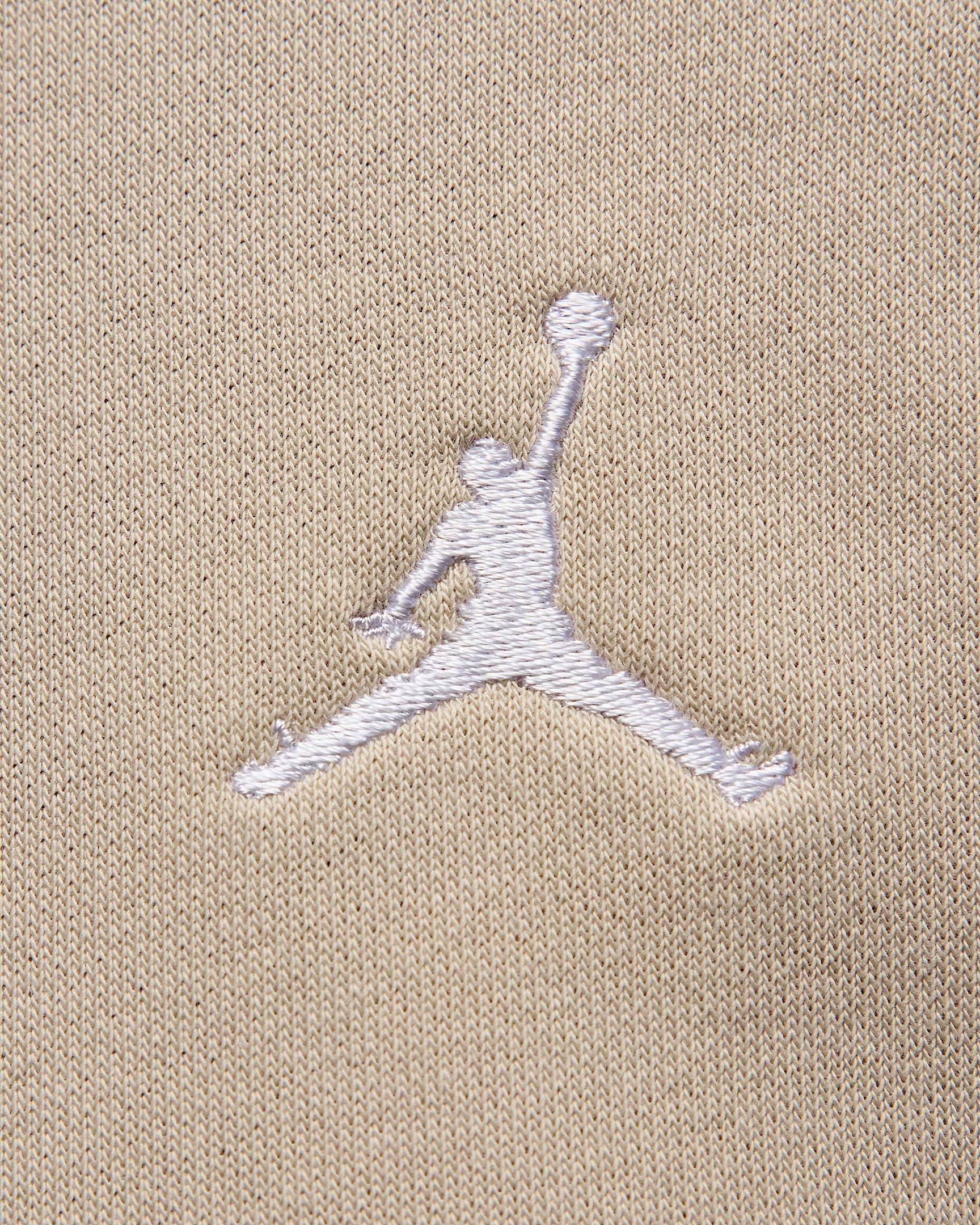 Jordan Women's Brooklyn French Terry Fleece Crew-Neck Sweatshirt - BROWN Thumbnail View 4