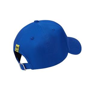L/AB c/o Off-White Horizontal Embroidered Curved Brim Twill Hat - Royal - ROYAL