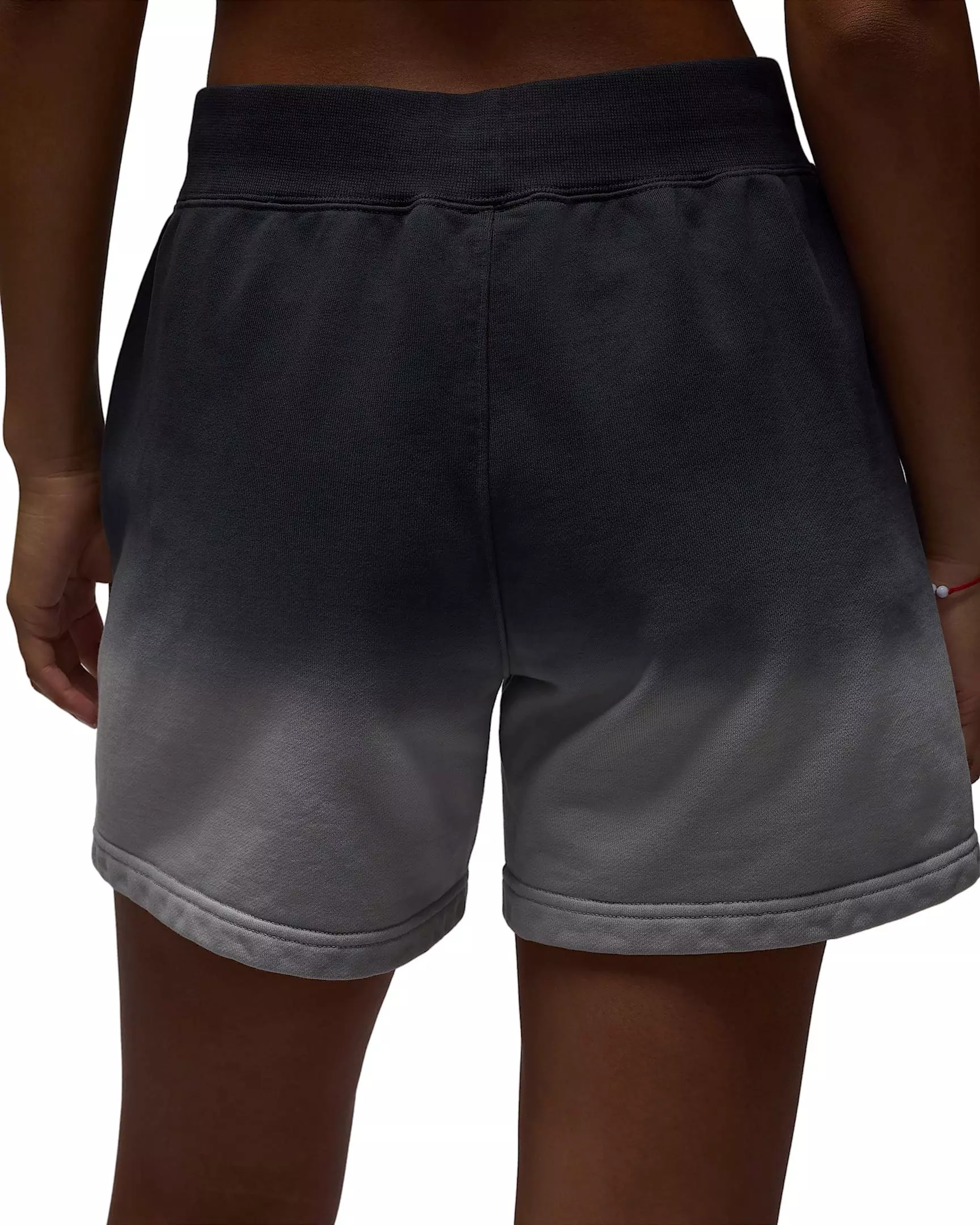 Jordan Women's Flight Fleece French Terry Dip Shorts -Grey - GREY