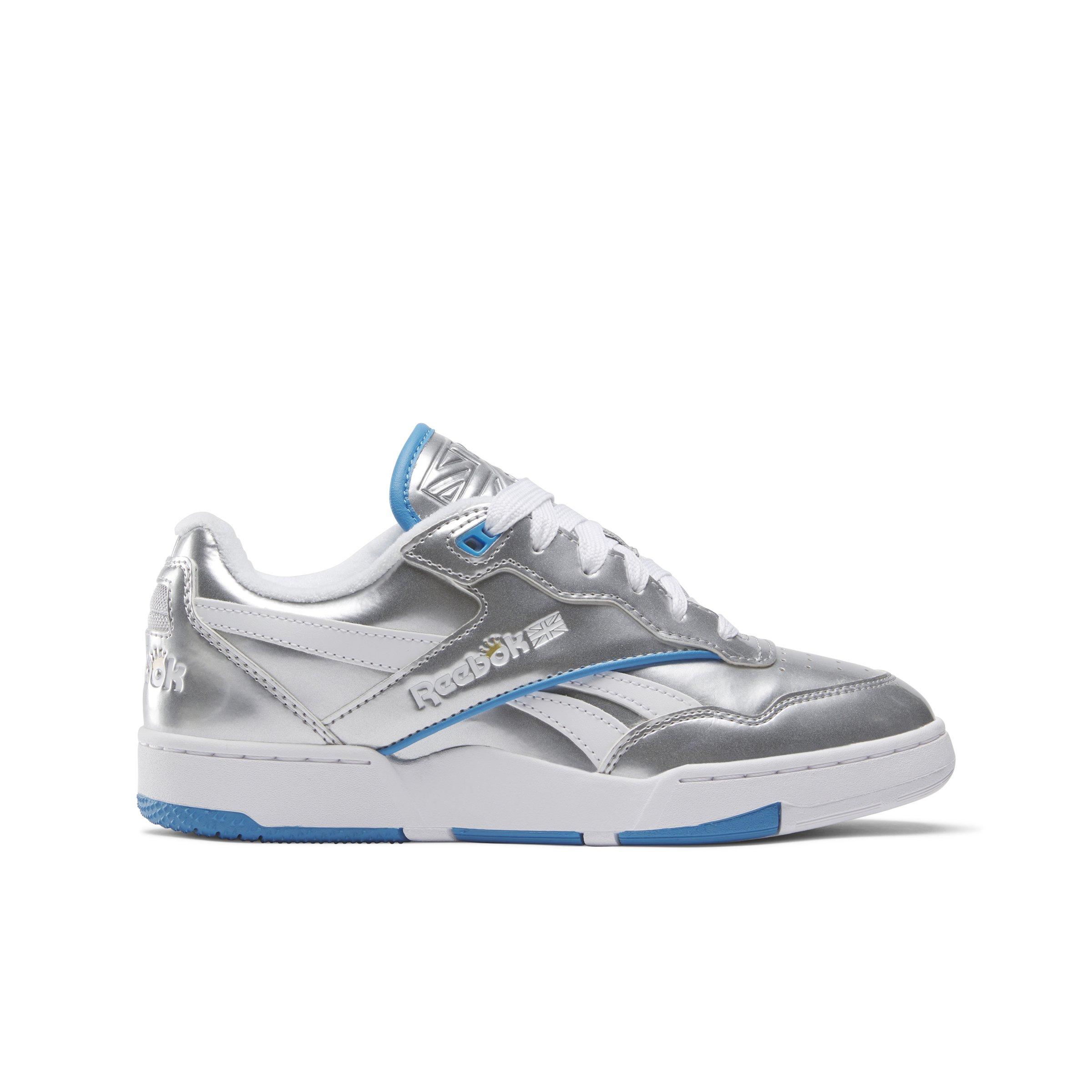 Reebok x Angel BB 4000 II "Silver/Always Blue/White" Women's Shoe - SILVER/BLUE/WHITE Thumbnail View 1