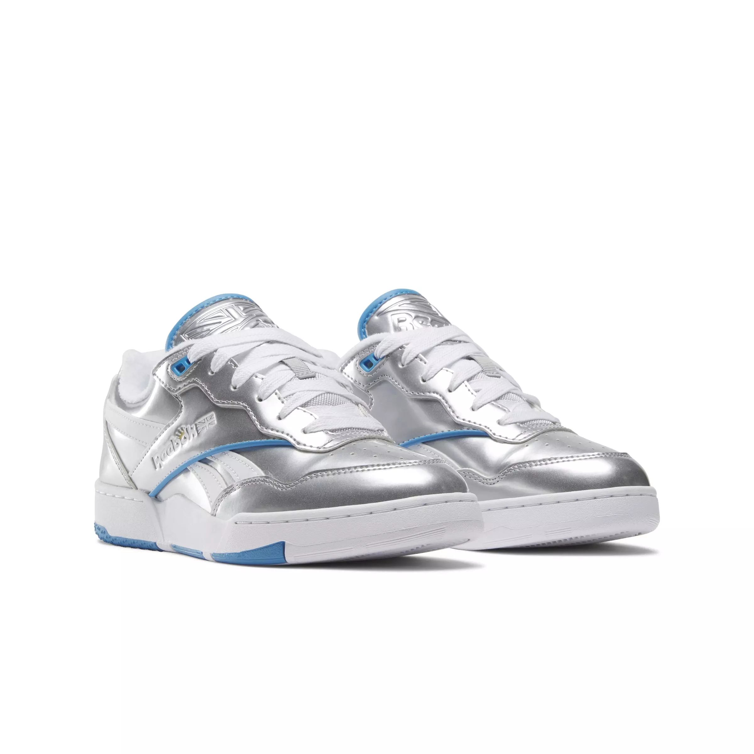 Reebok x Angel BB 4000 II "Silver/Always Blue/White" Women's Shoe - SILVER/BLUE/WHITE