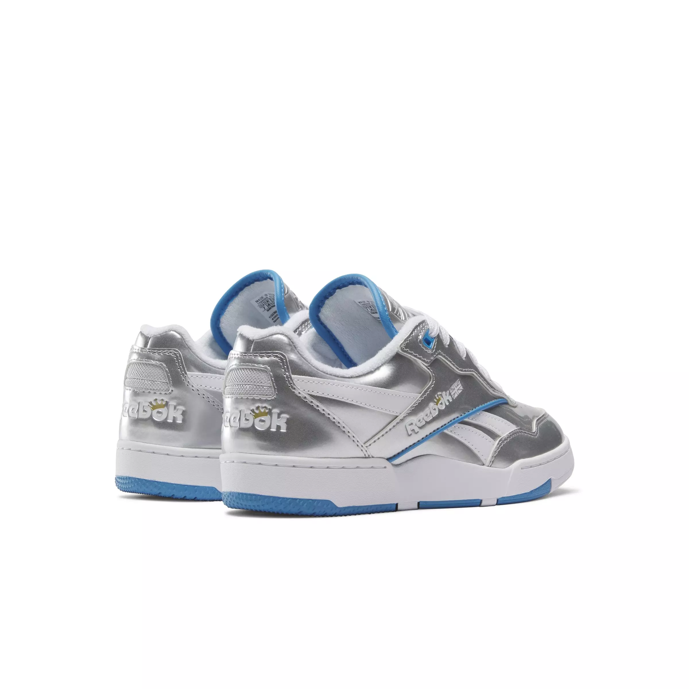 Reebok x Angel BB 4000 II "Silver/Always Blue/White" Women's Shoe - SILVER/BLUE/WHITE
