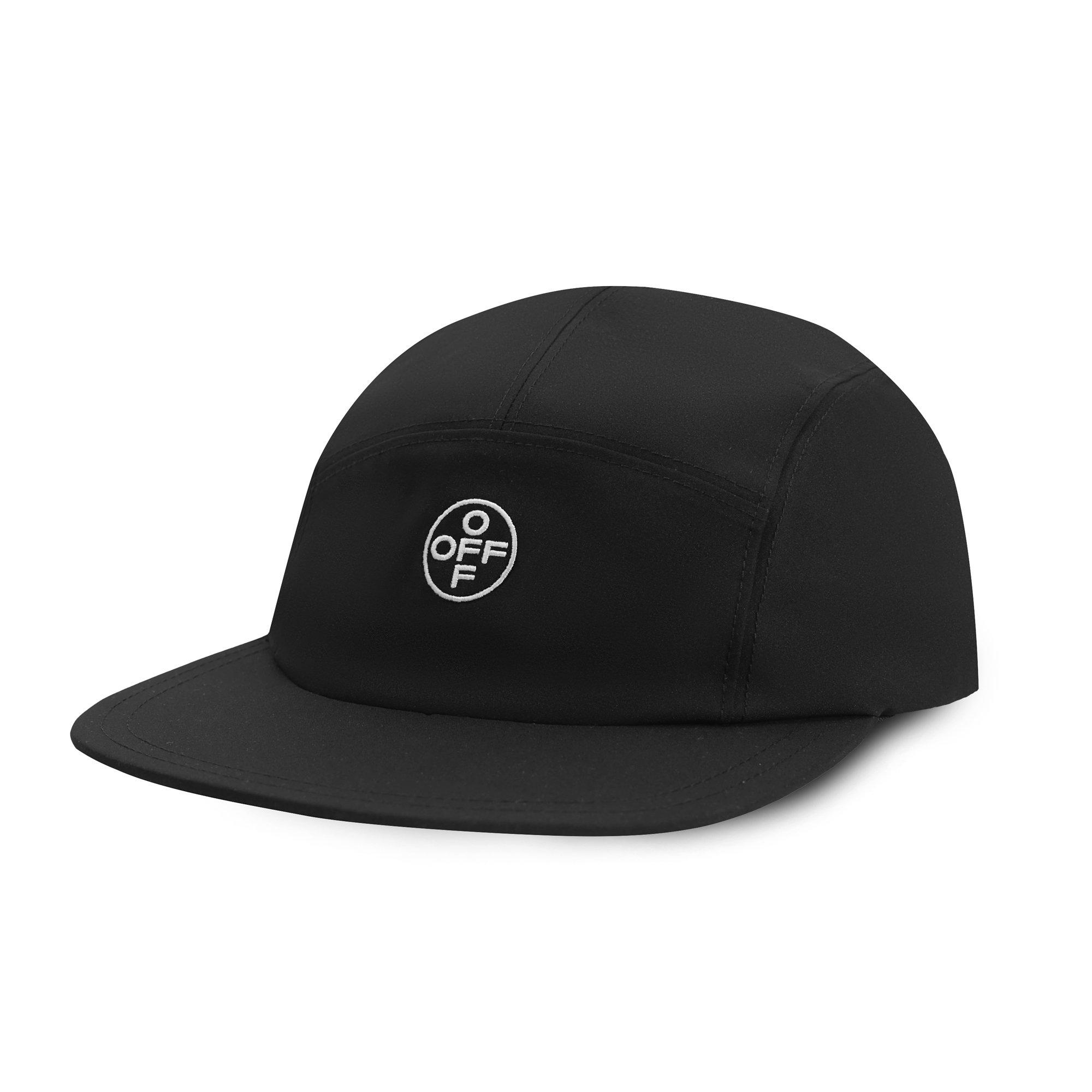 L/AB c/o Off-White Off Camper Hat - Black - BLACK