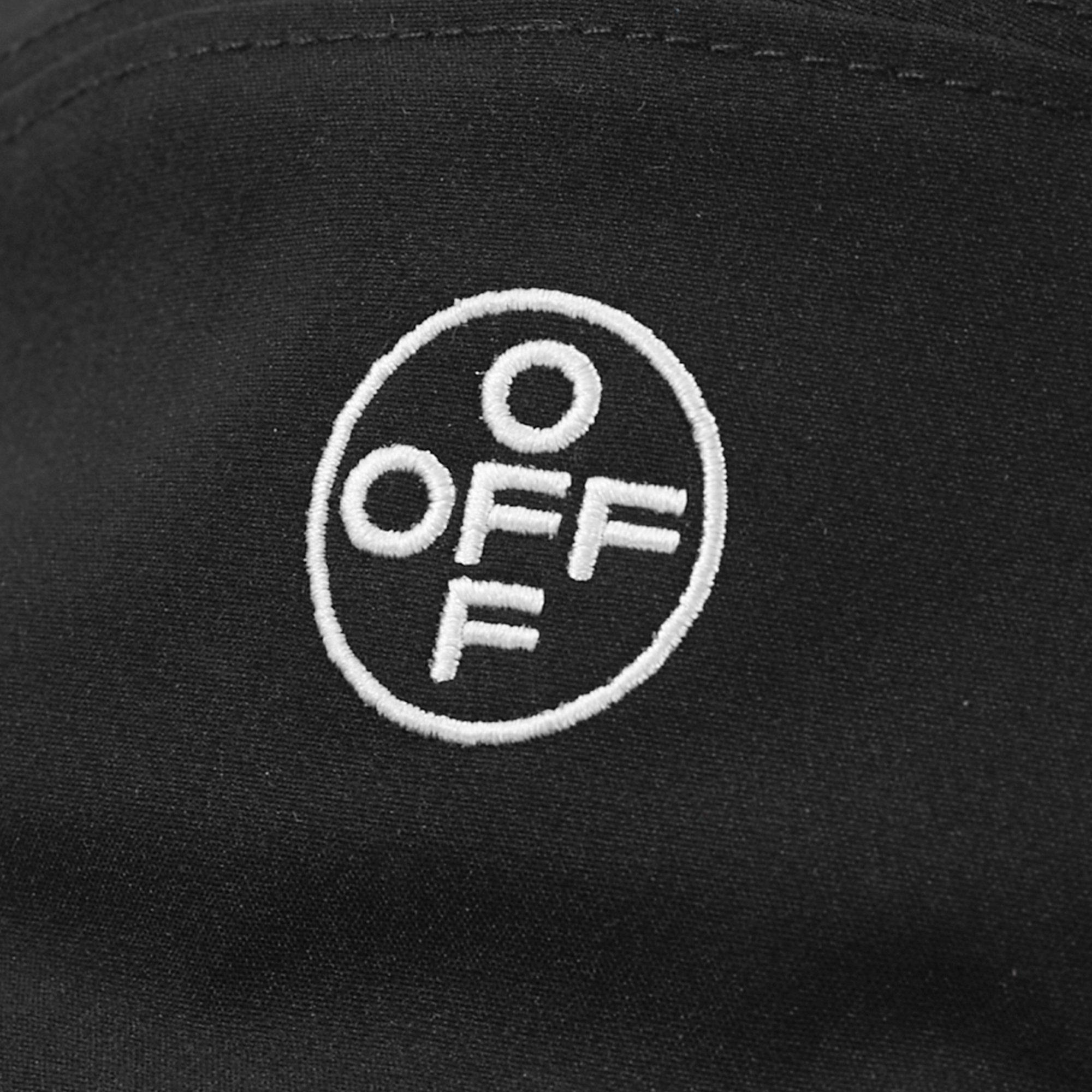 L/AB c/o Off-White Off Camper Hat - Black - BLACK