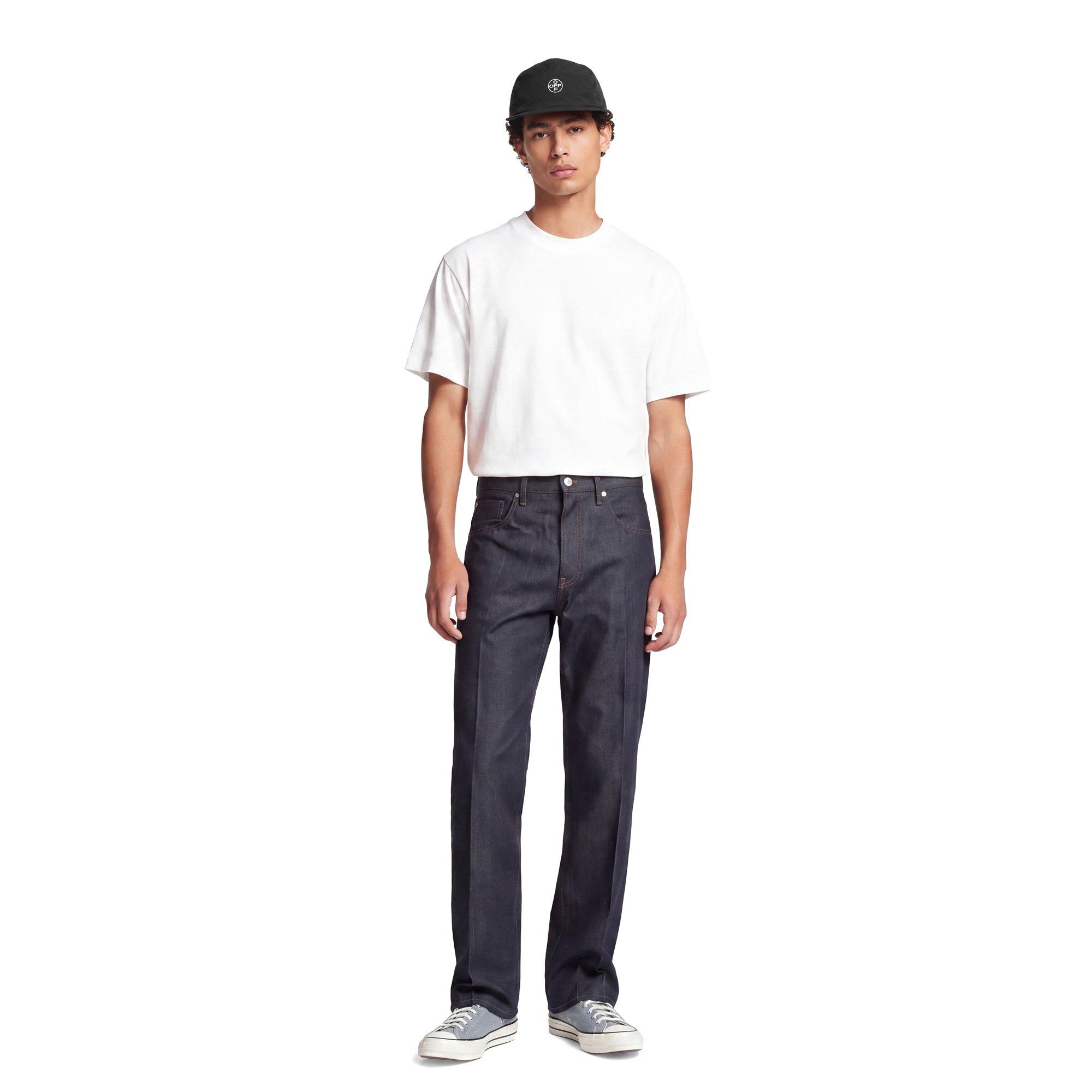 L/AB c/o Off-White Off Camper Hat - Black - BLACK