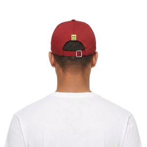 L/AB c/o Off-White Off Embroidered Curved Brim Twill Hat - Red - RED