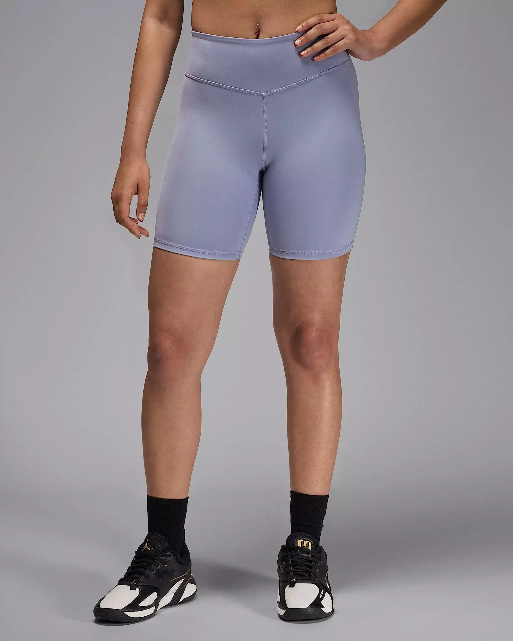 Jordan Women's Sport High-Waisted 7" Bike Shorts -Purple - PURPLE