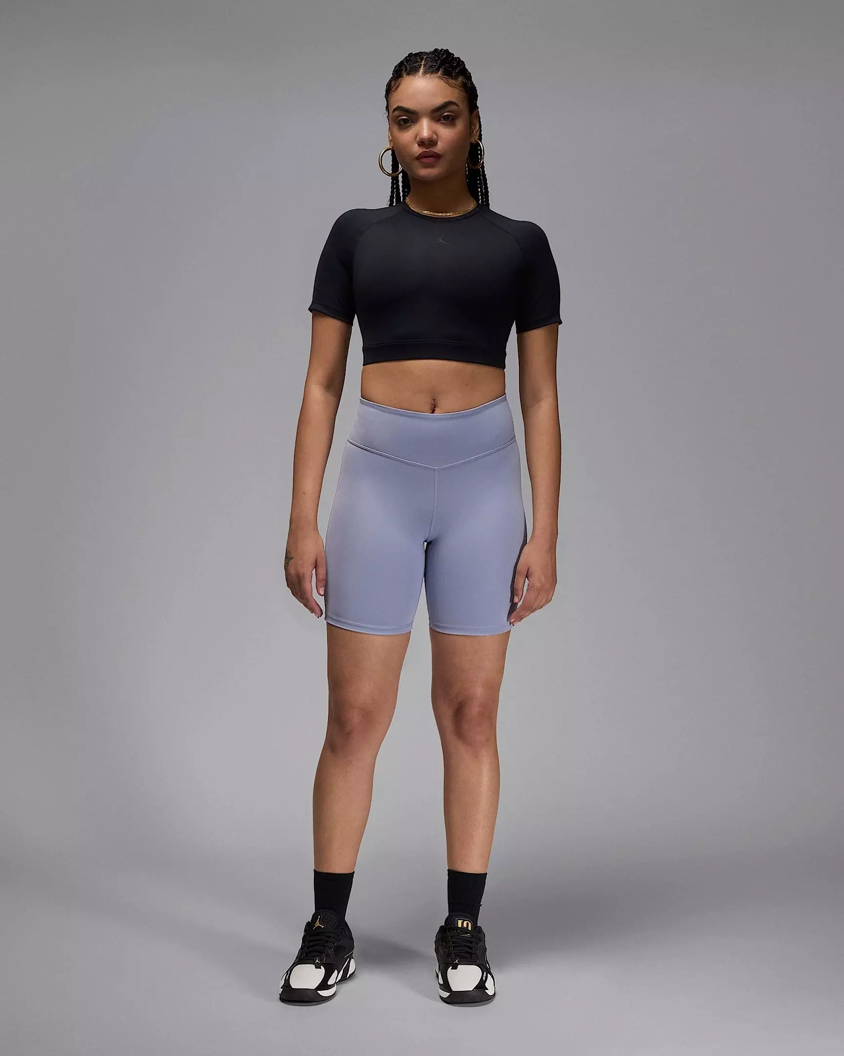 Jordan Women's Sport High-Waisted 7" Bike Shorts -Purple - PURPLE