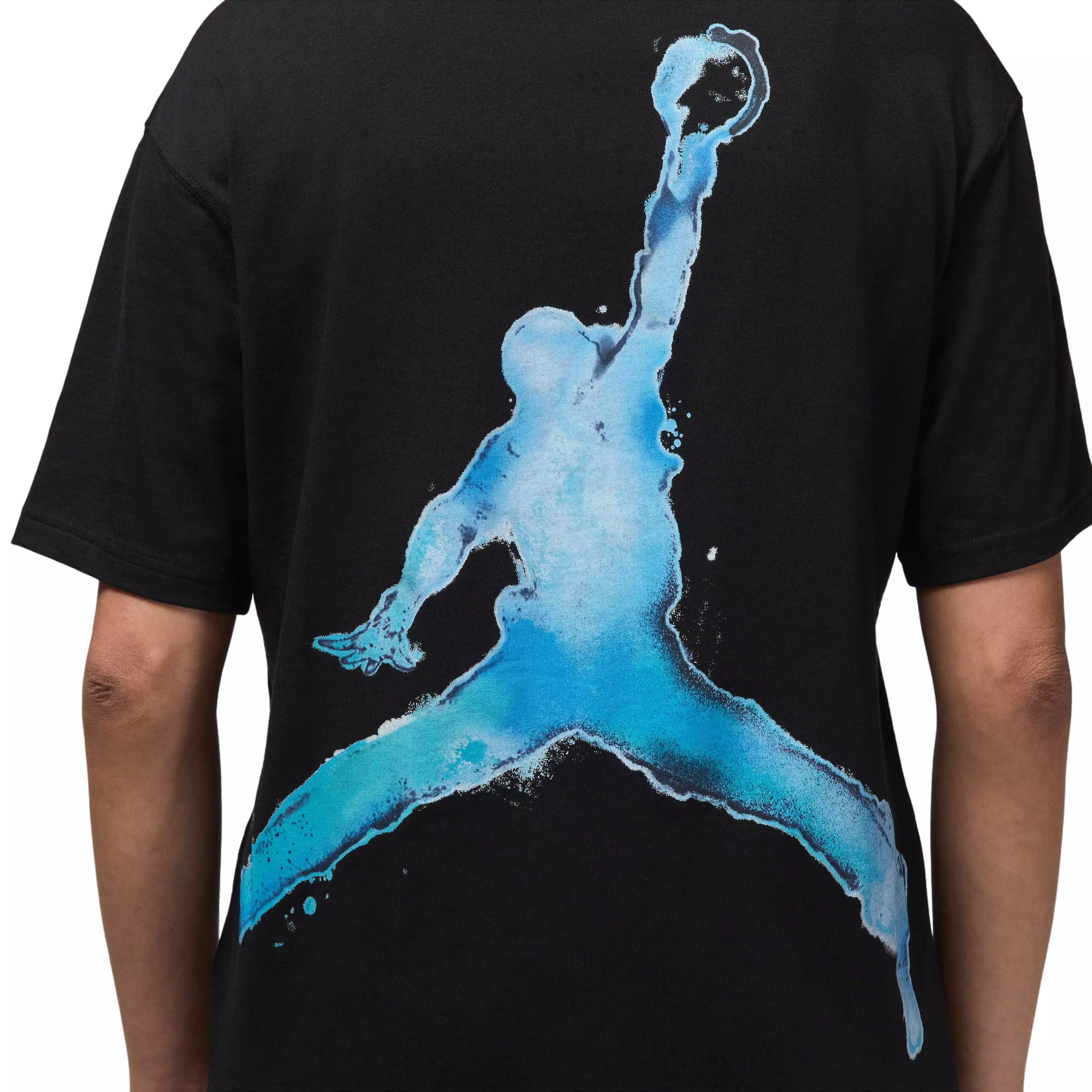 Jordan Women's Short-Sleeve Graphic Poolside T-Shirt - BLACK