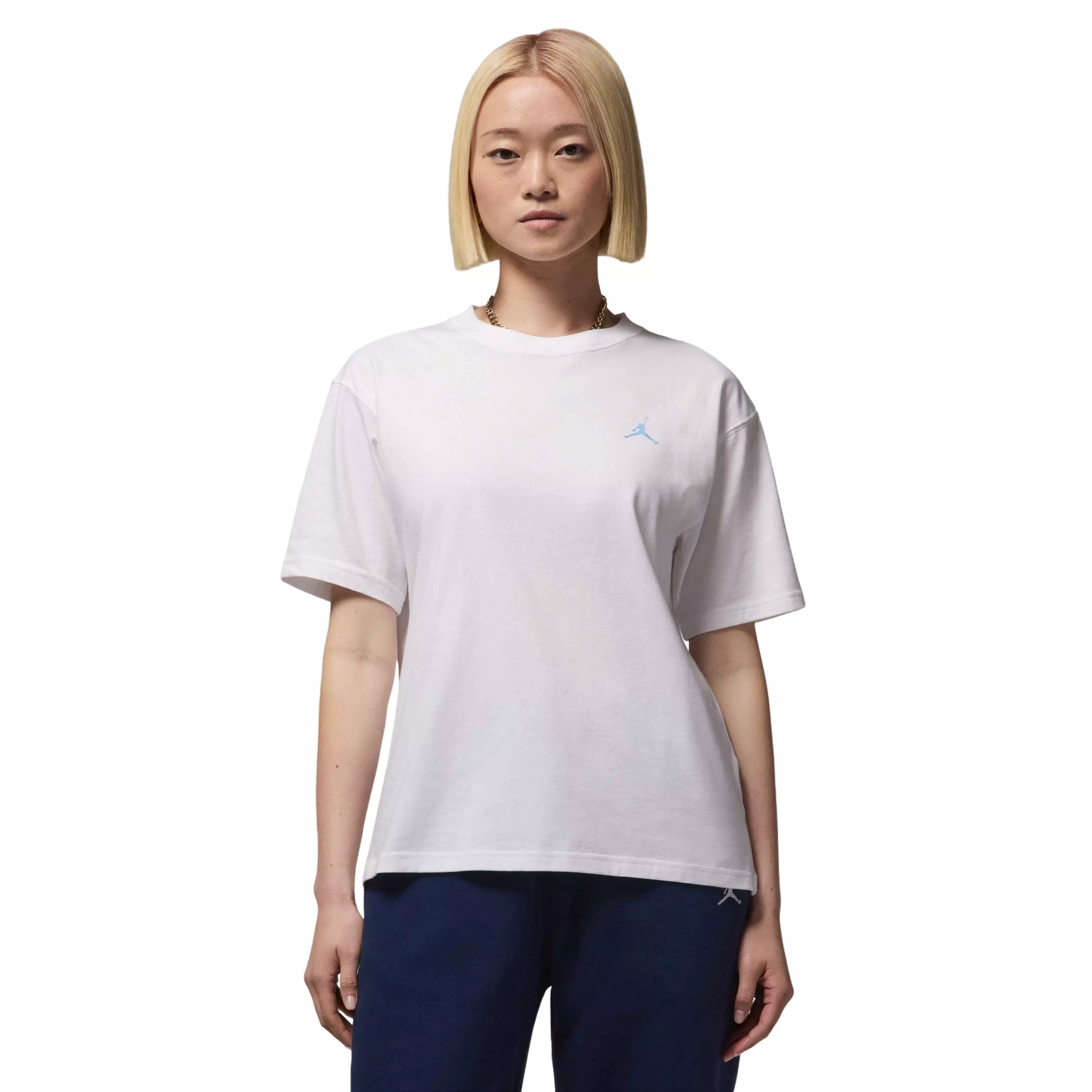 Jordan Women's Short-Sleeve Graphic Poolside T-Shirt - WHITE
