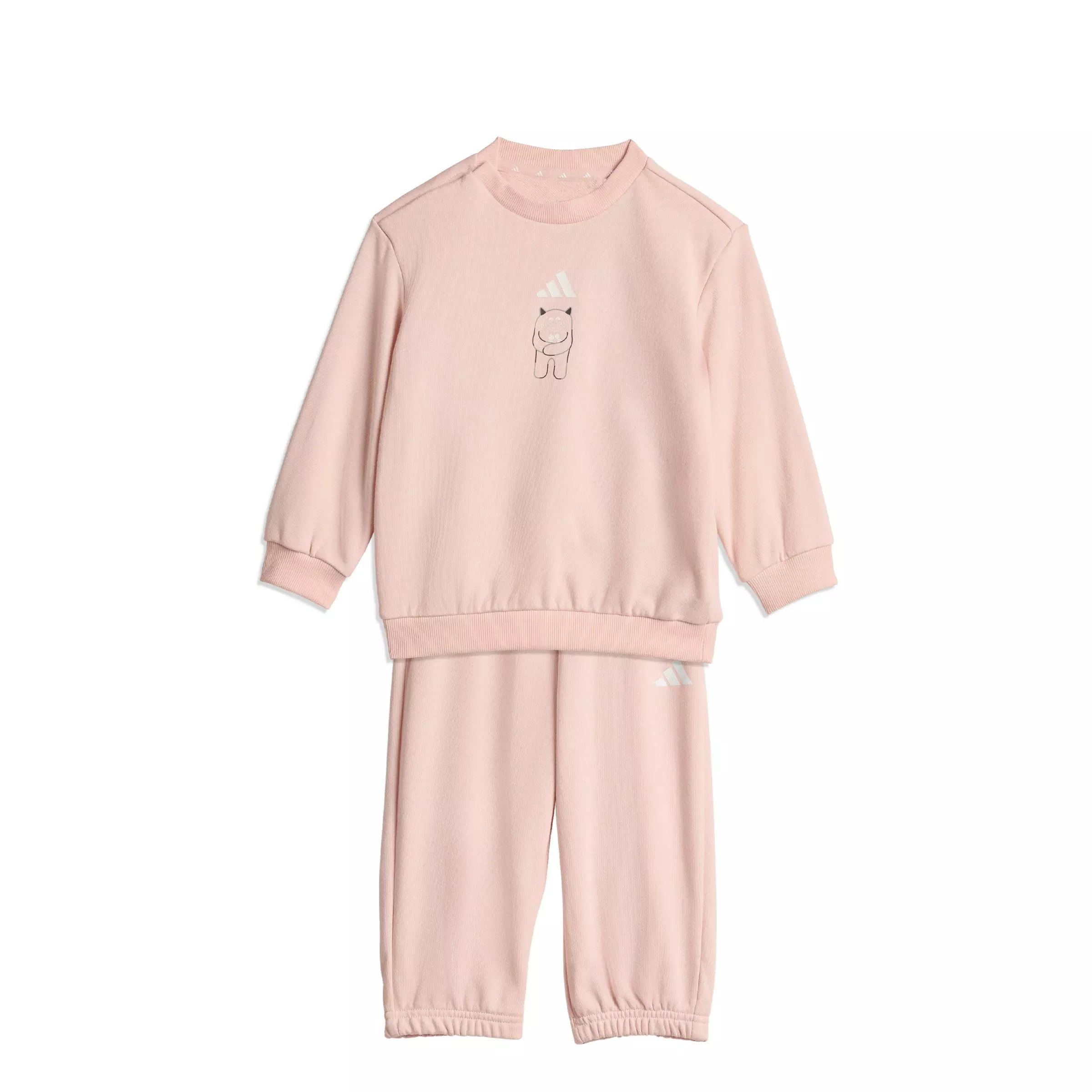 adidas Infant Girls' Tiro_Nster Jogger Set - Pink - PINK