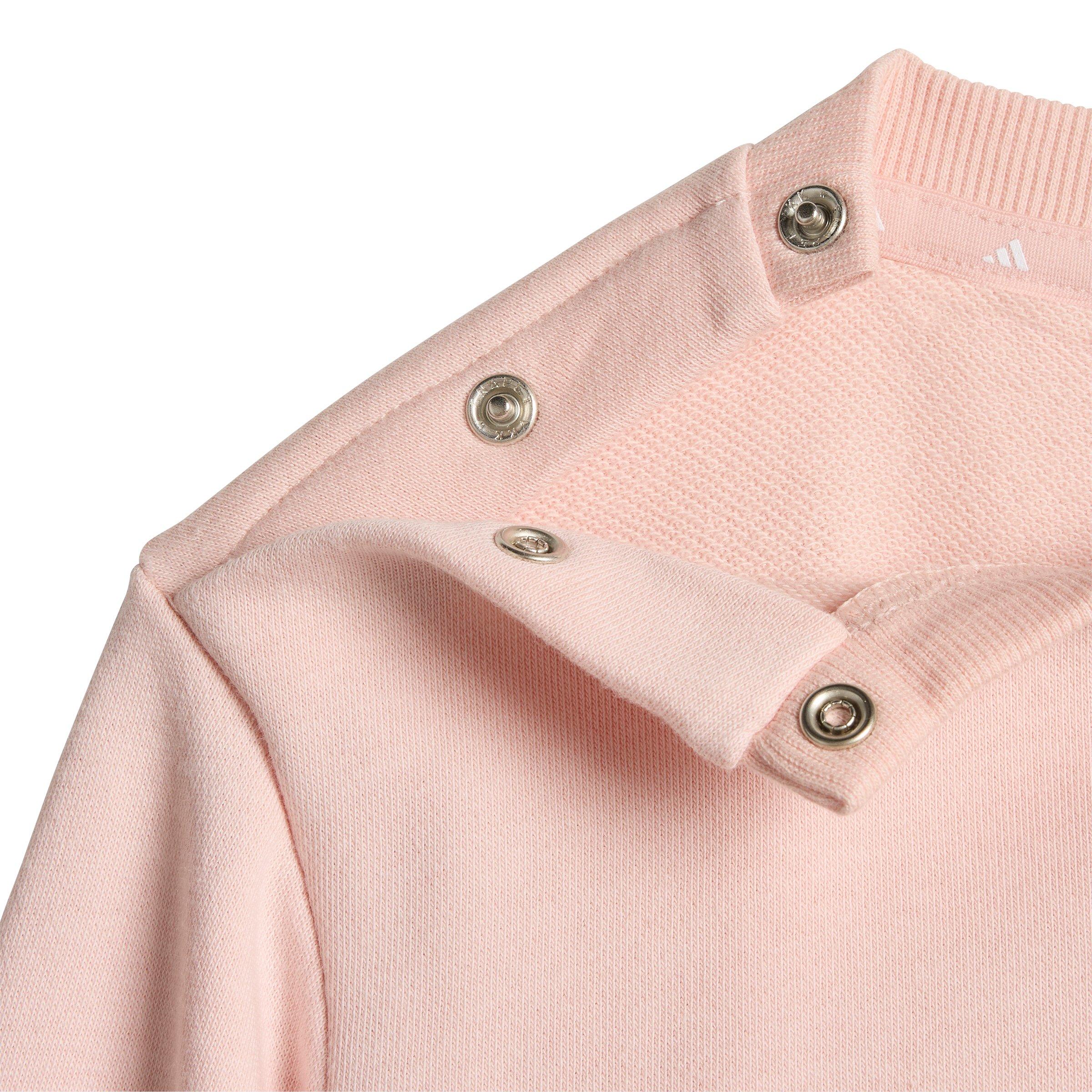 adidas Infant Girls' Tiro_Nster Jogger Set - Pink - PINK Thumbnail View 3