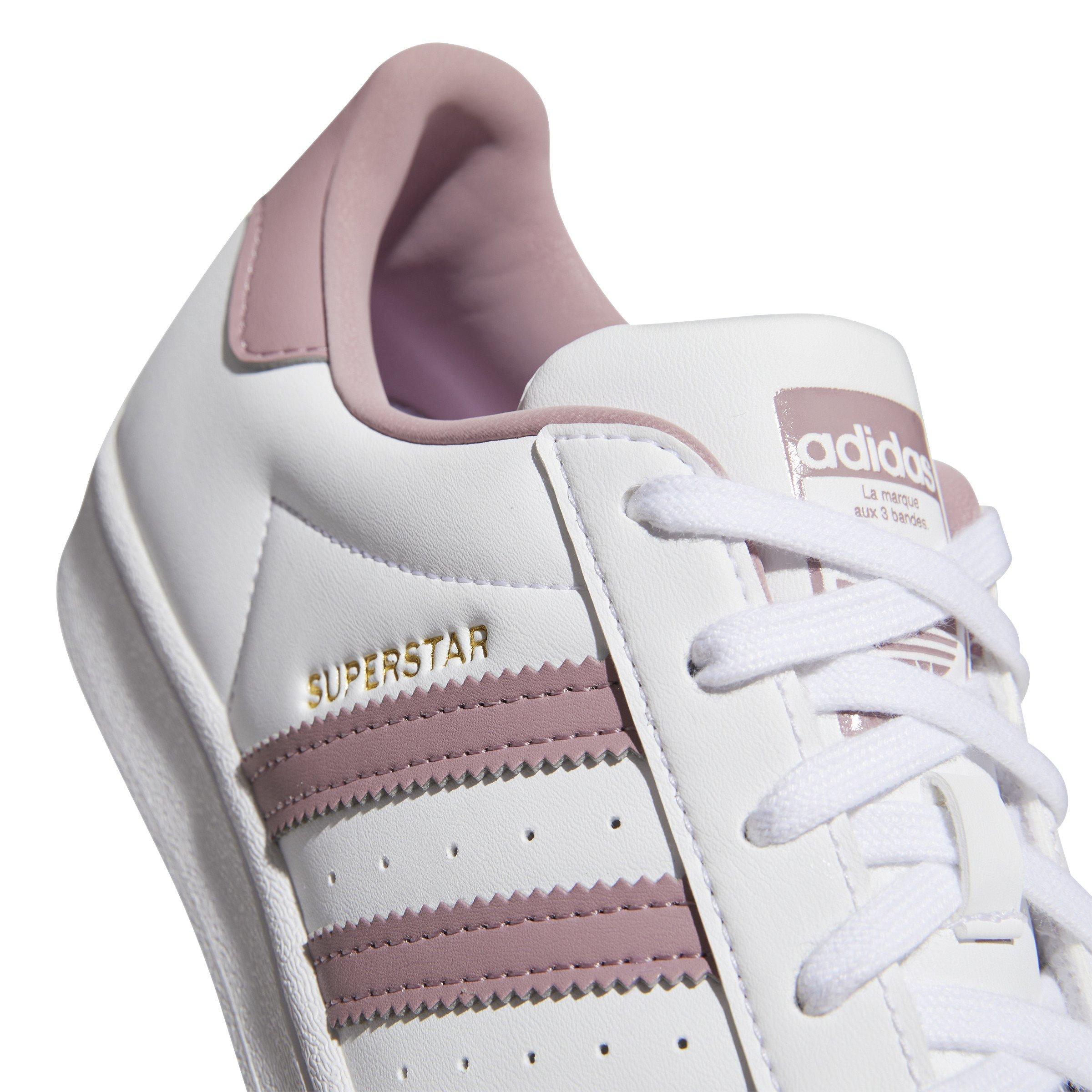 Adidas Superstar femme Blanc mauve or FW3567