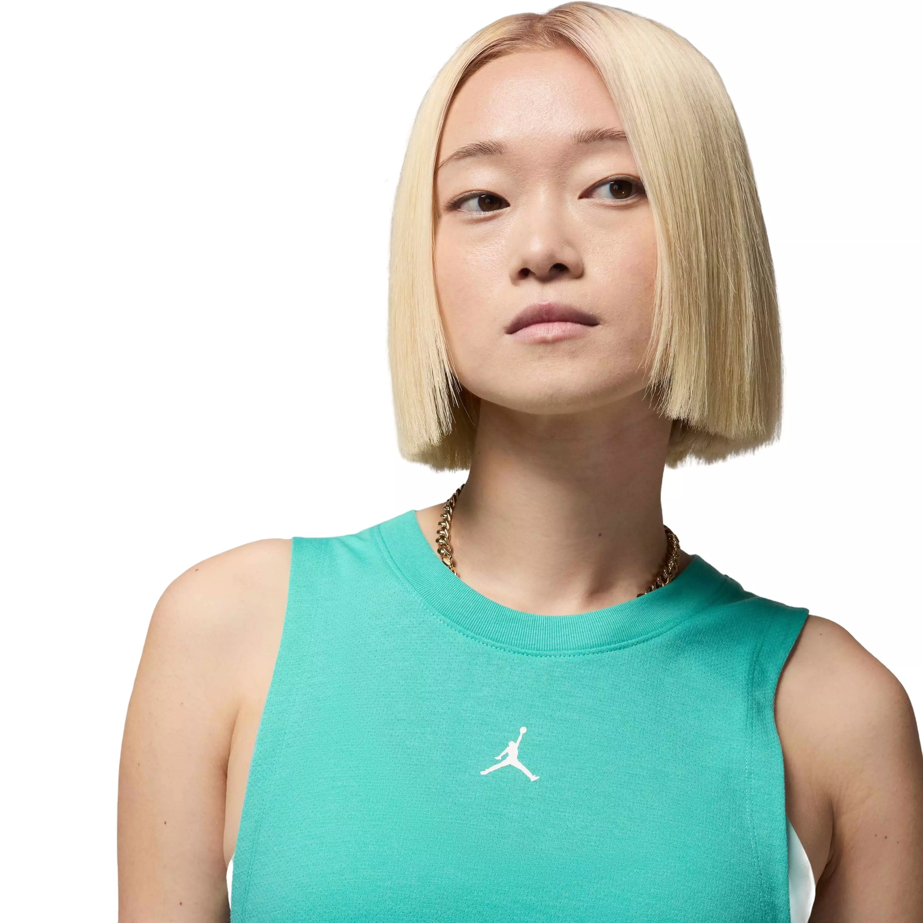 Jordan Women's Sports Diamond Tank Top -Green - GREEN