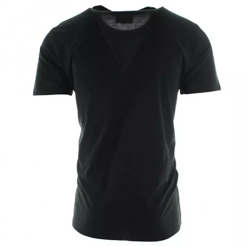 Lacoste Men's Pima Cotton Black Tee - BLACK