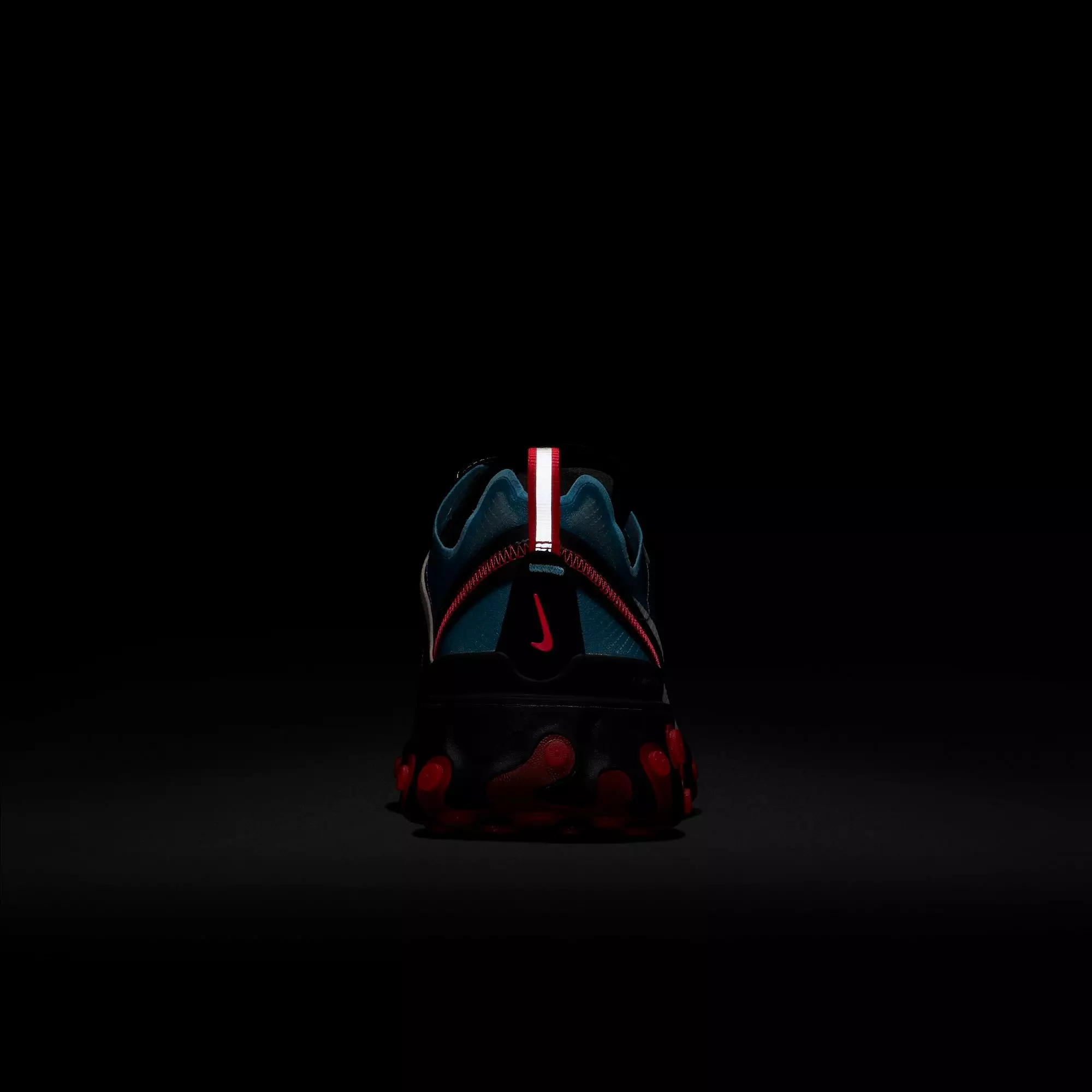 Nike React Element 87 &ldquo;Black/Cool Grey/Blue Chill/Solar Red&rdquo; Men's Shoe - BLACK