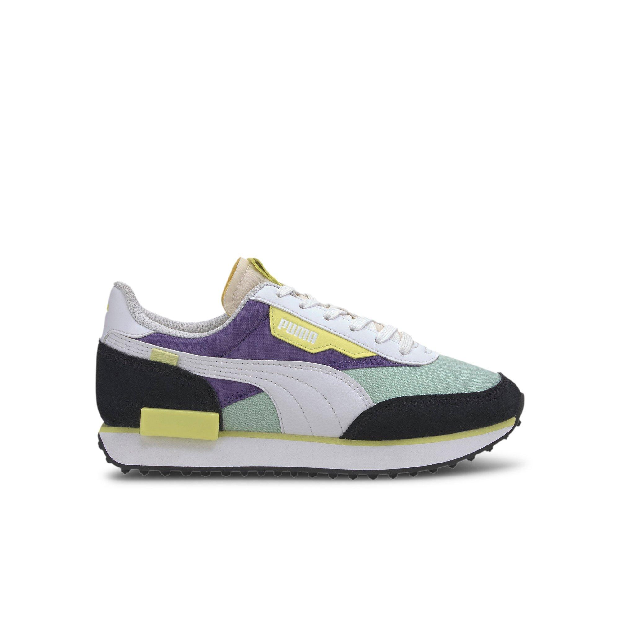 puma green and purple