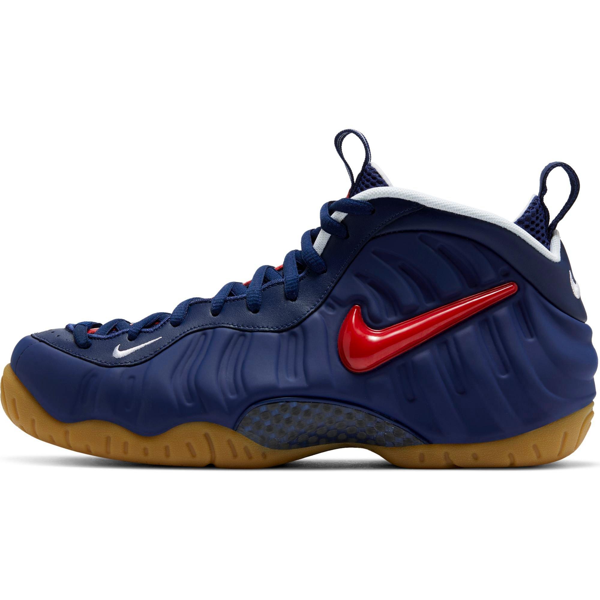 red and blue foamposite