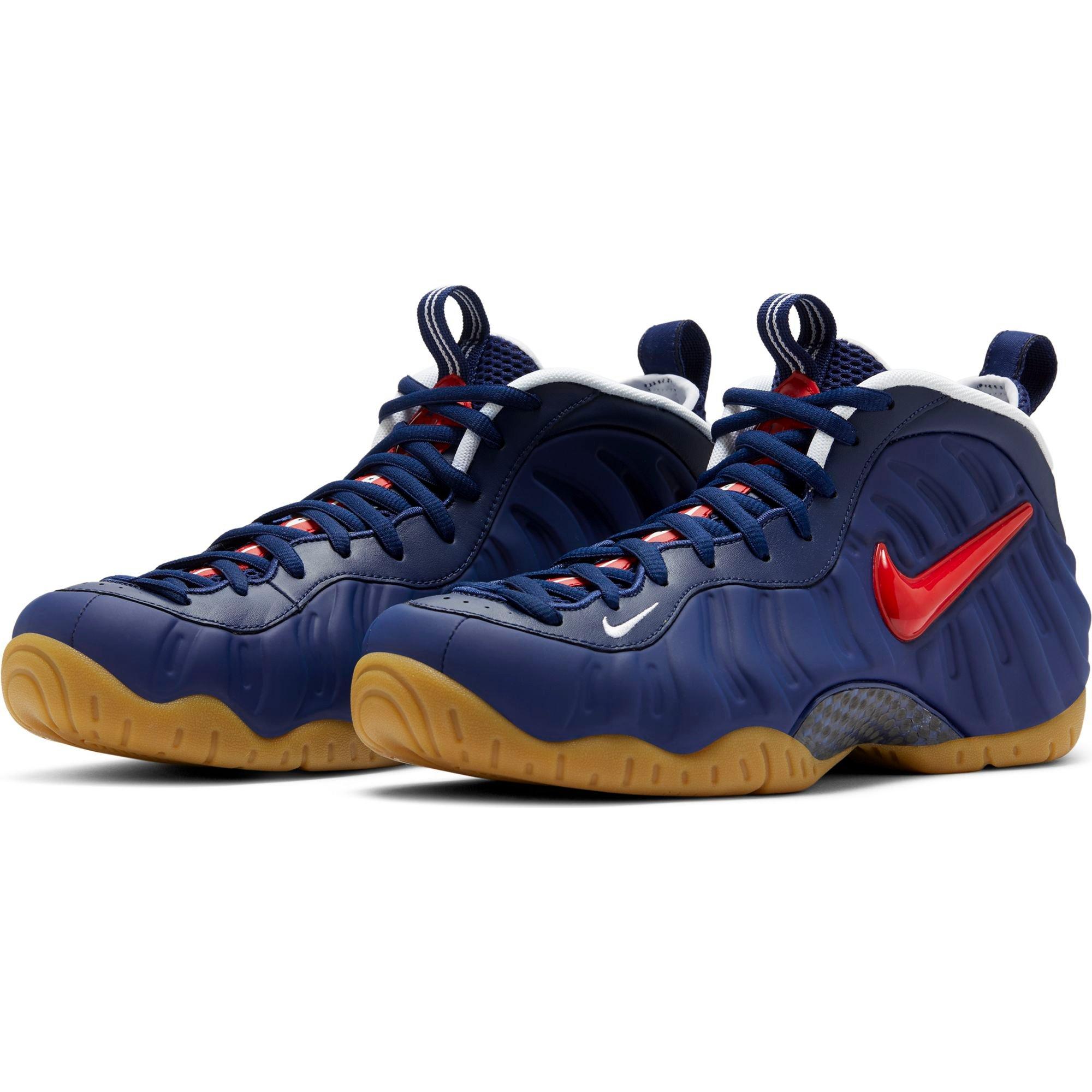 dark blue foamposite pro