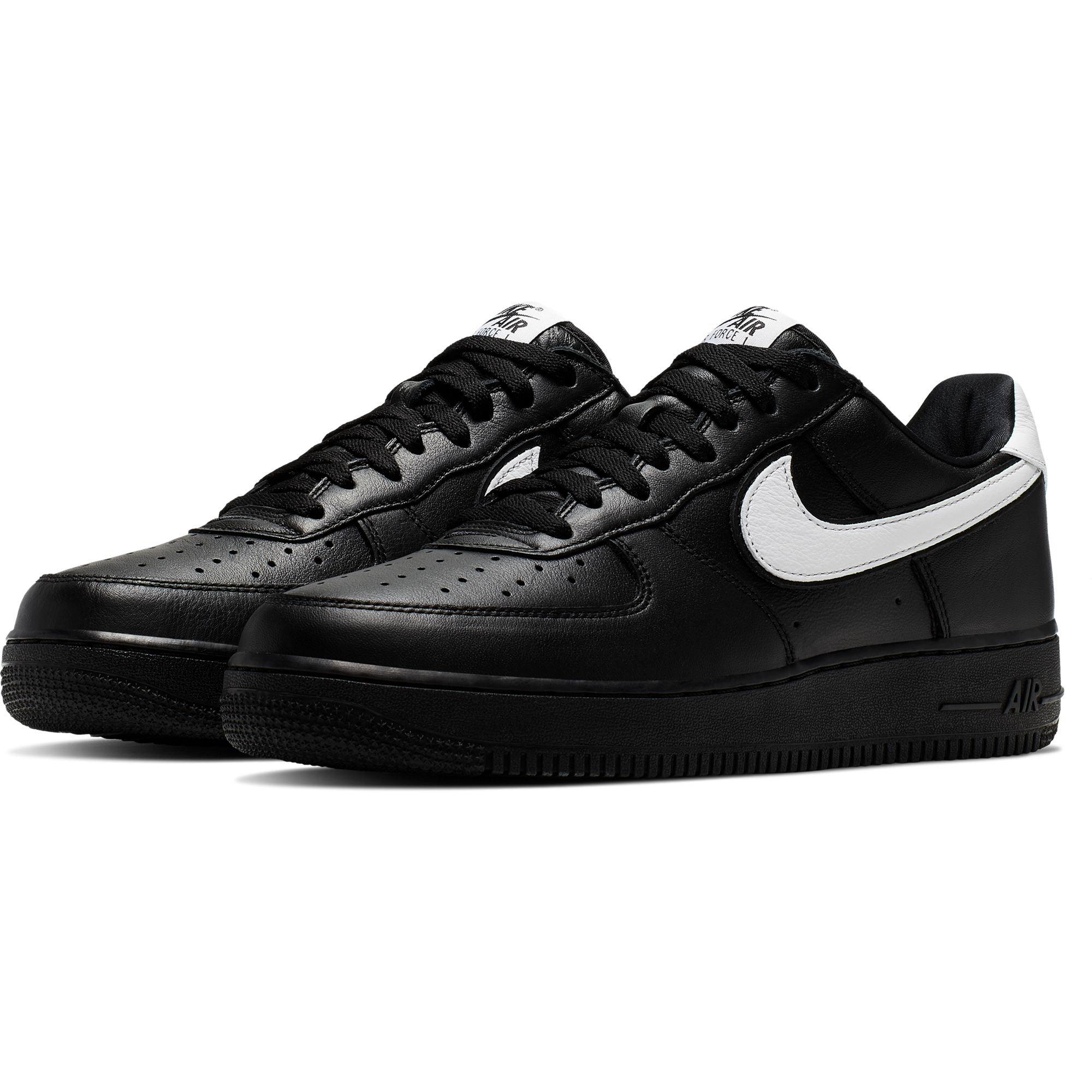 nike air force 1 retro black