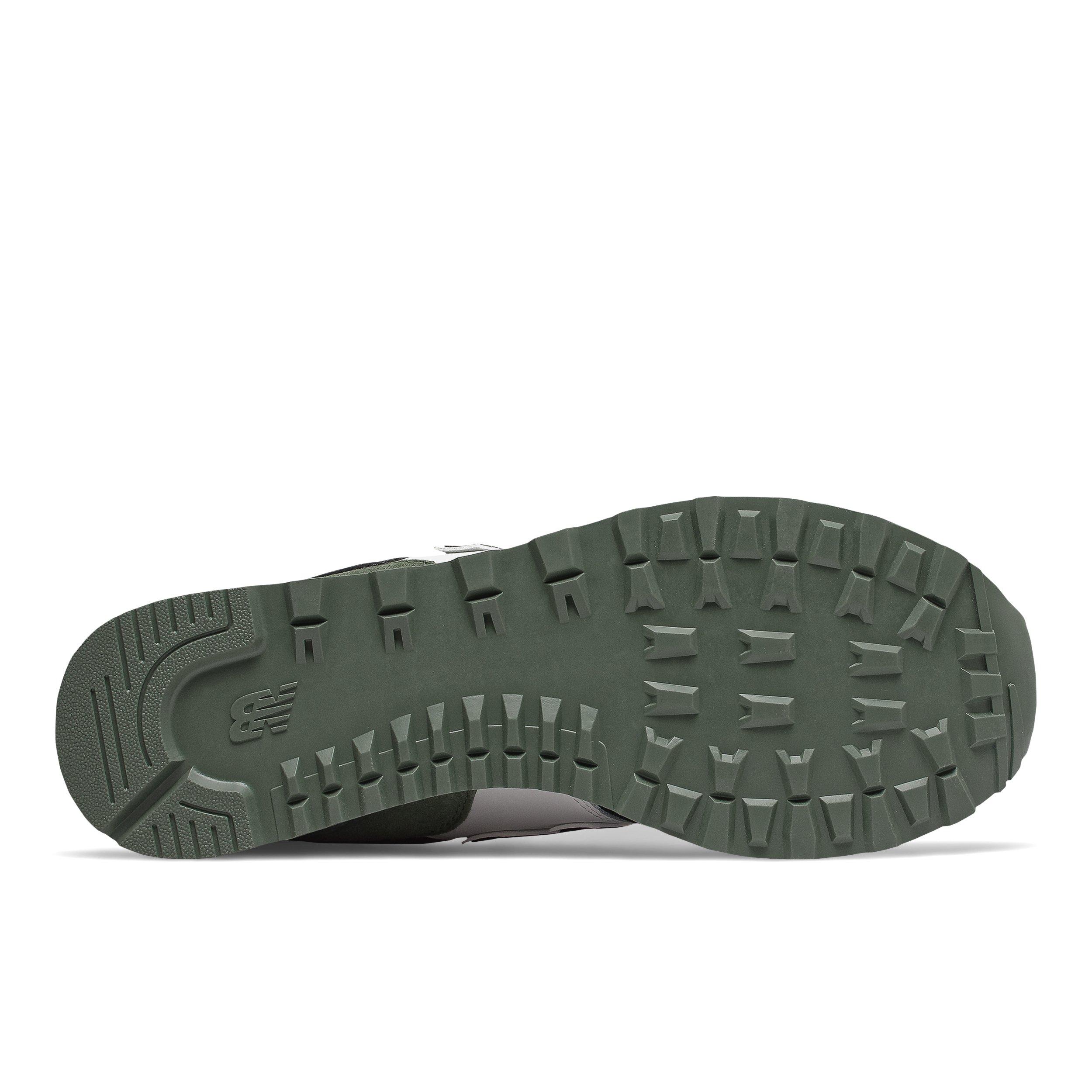 new balance 574 black slate green