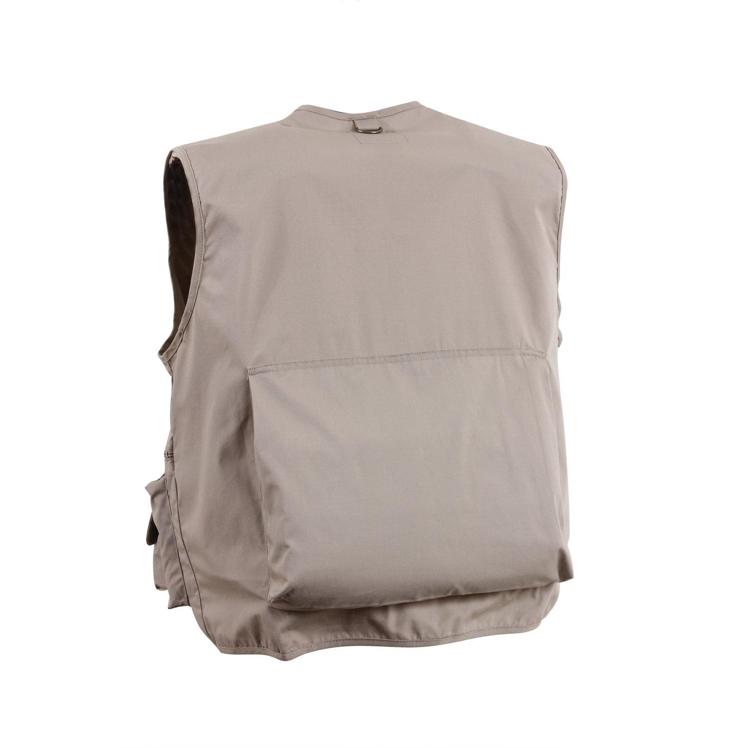 Rothco Men's Uncle Milty Travel Vest - KHAKI Thumbnail View 2