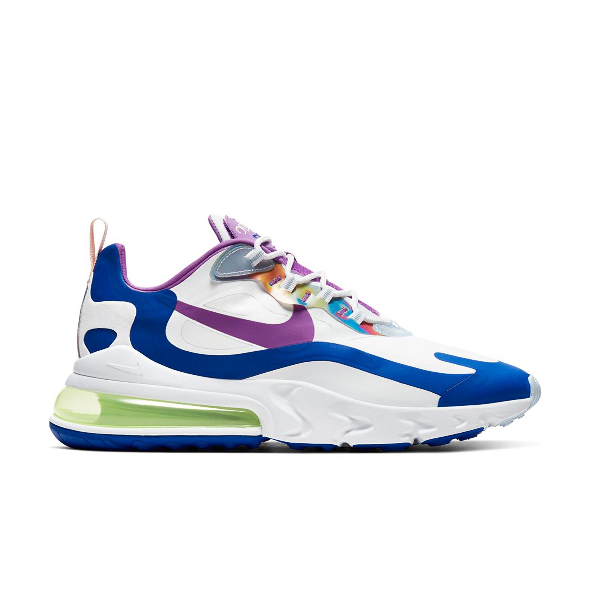 air max 270 white and purple