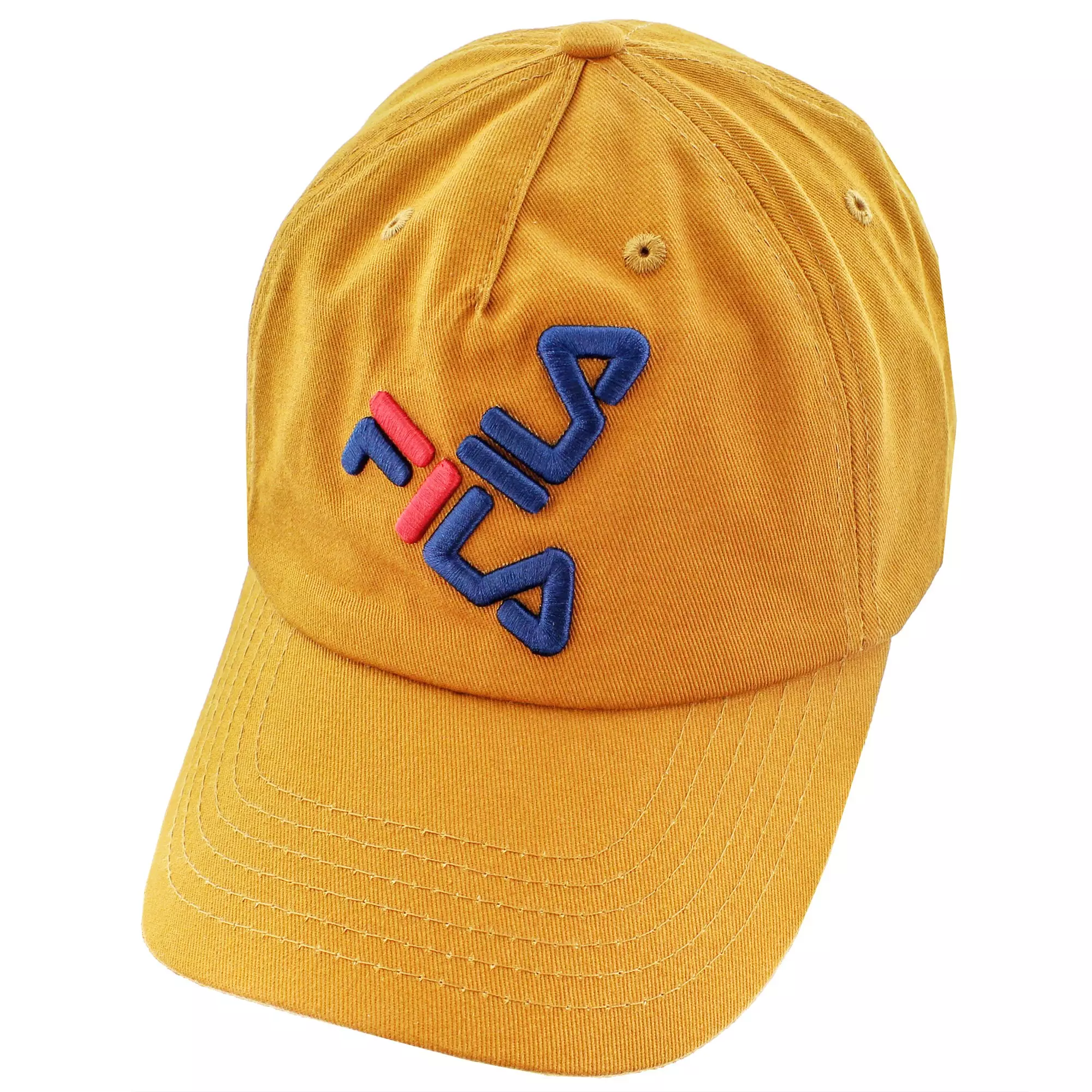 FILA Cotton Twill 5 Panel Cap - BROWN