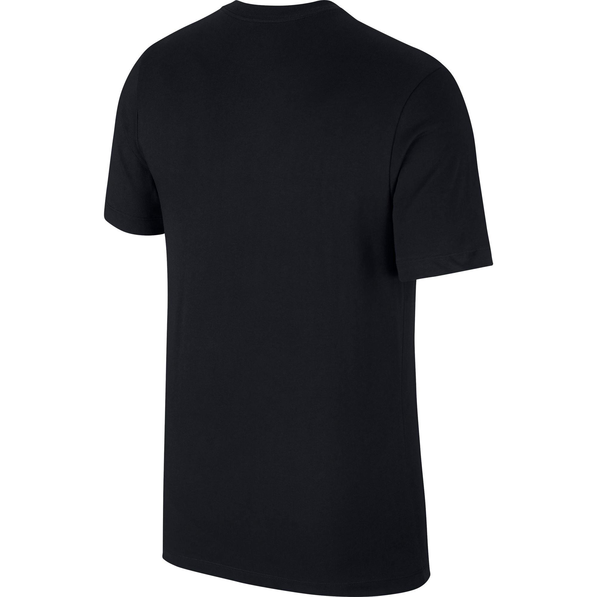 Jordan Men's Air T-Shirt-Black/White - Hibbett